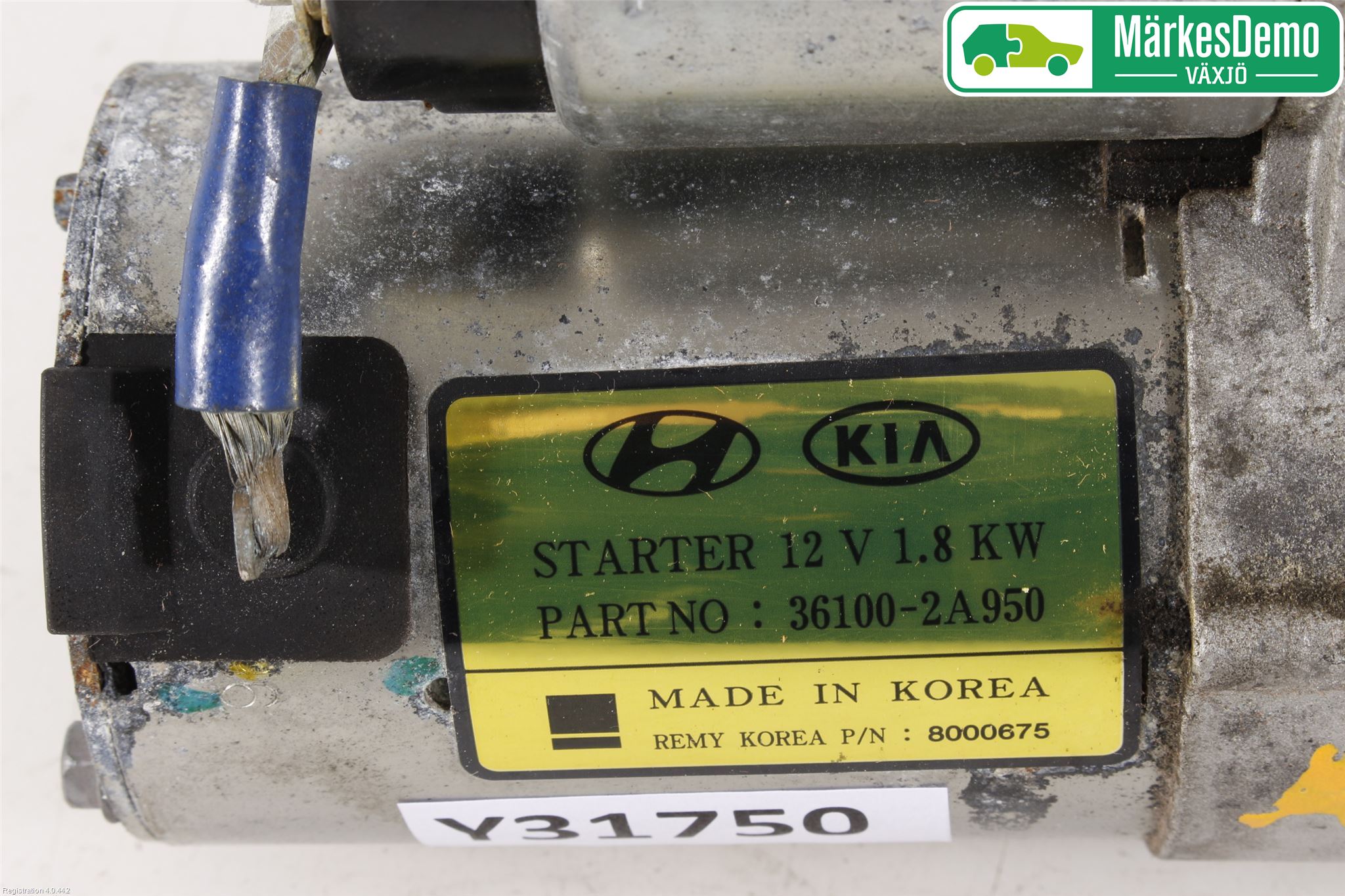 Hyundai i40 16-18 Startmotor Diesel