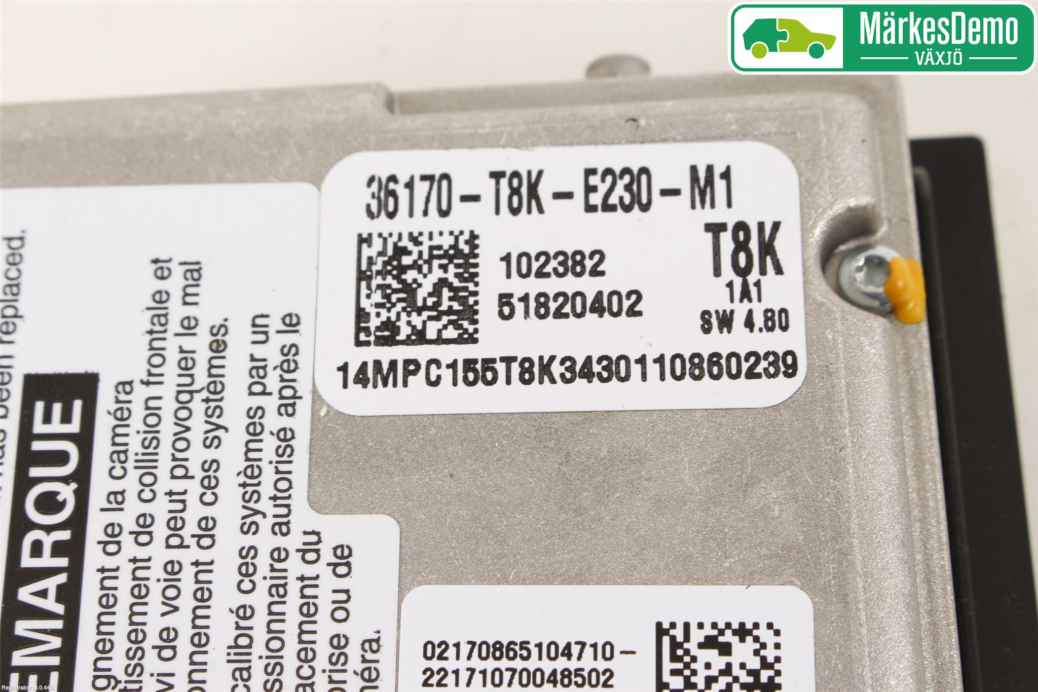 Honda HR-V 15-21 Sensor Aktivt Kollisionsskydd