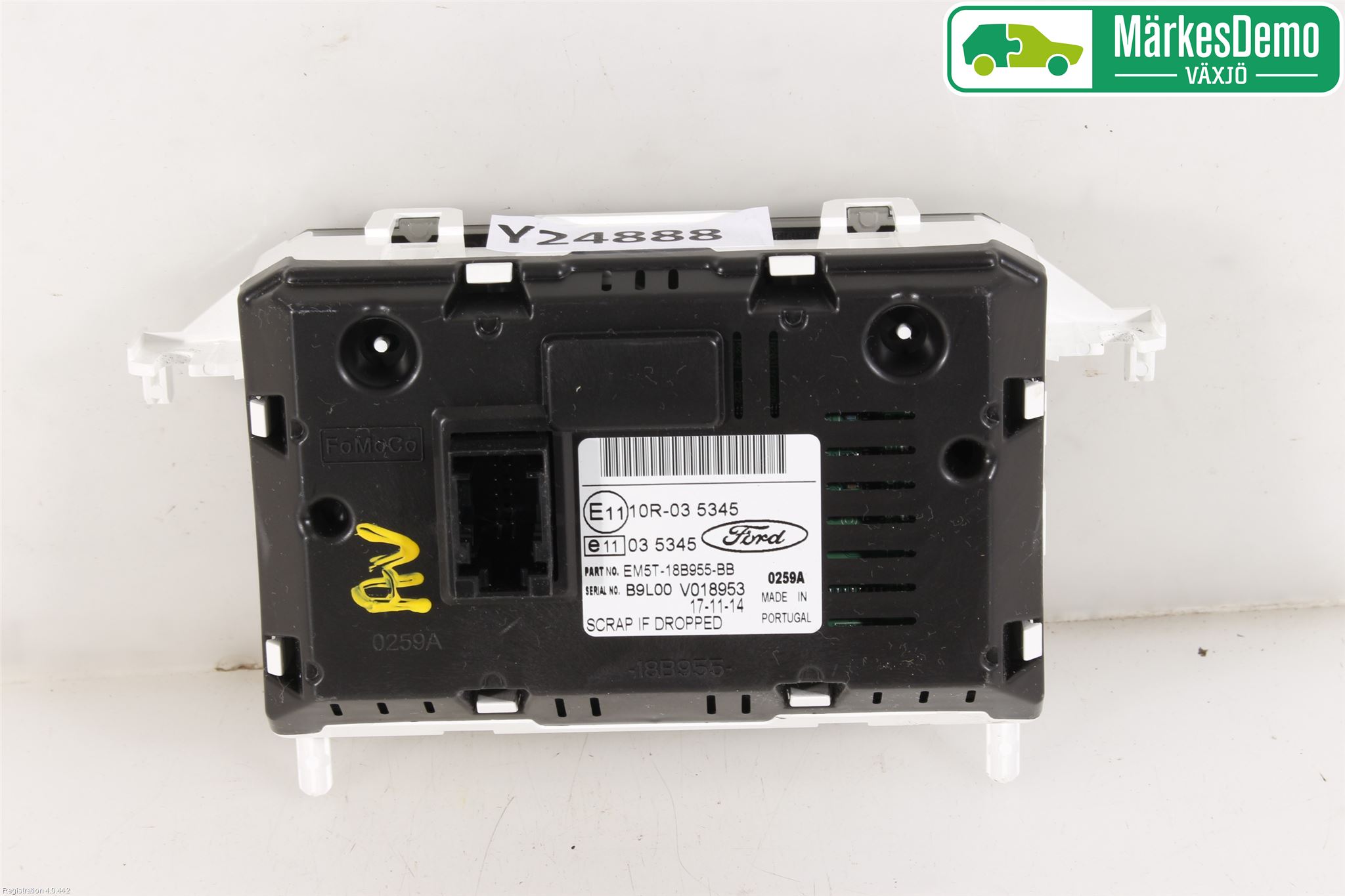 Ford C-MAX ll 15-19 Cd Radio - Multimediapanel
