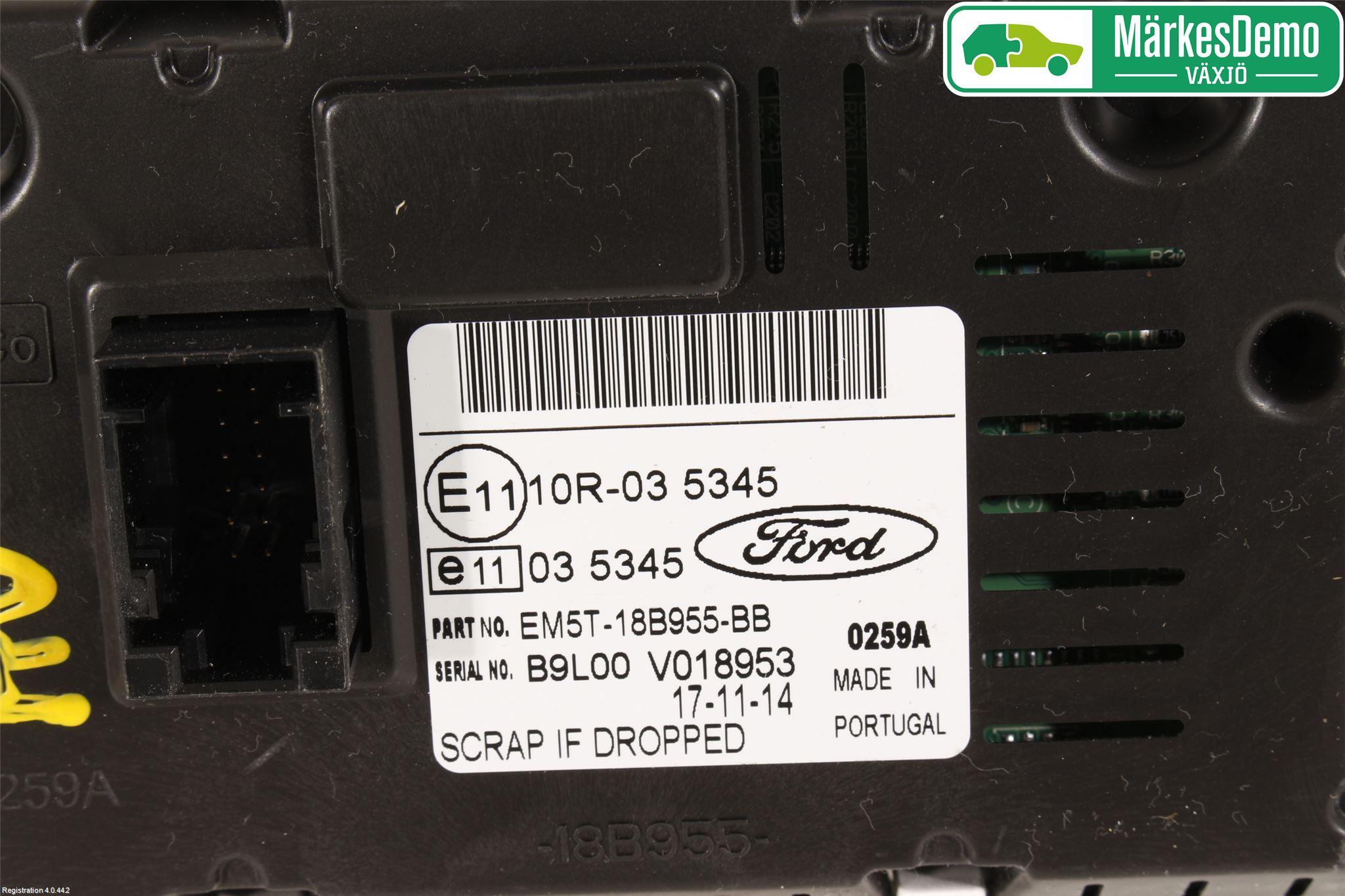 Ford C-MAX ll 15-19 Cd Radio - Multimediapanel