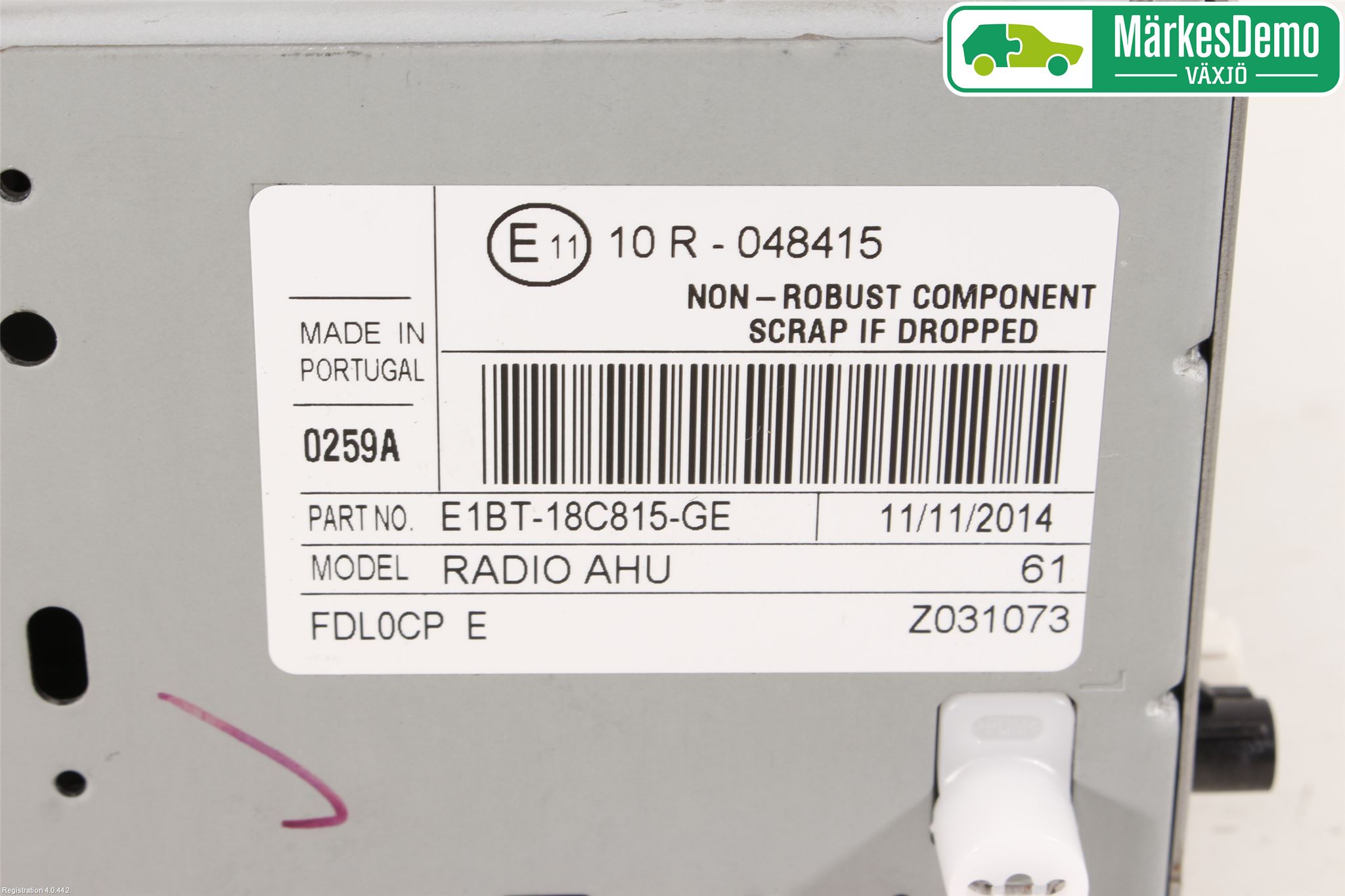 Ford C-MAX ll 15-19 Cd Växlare