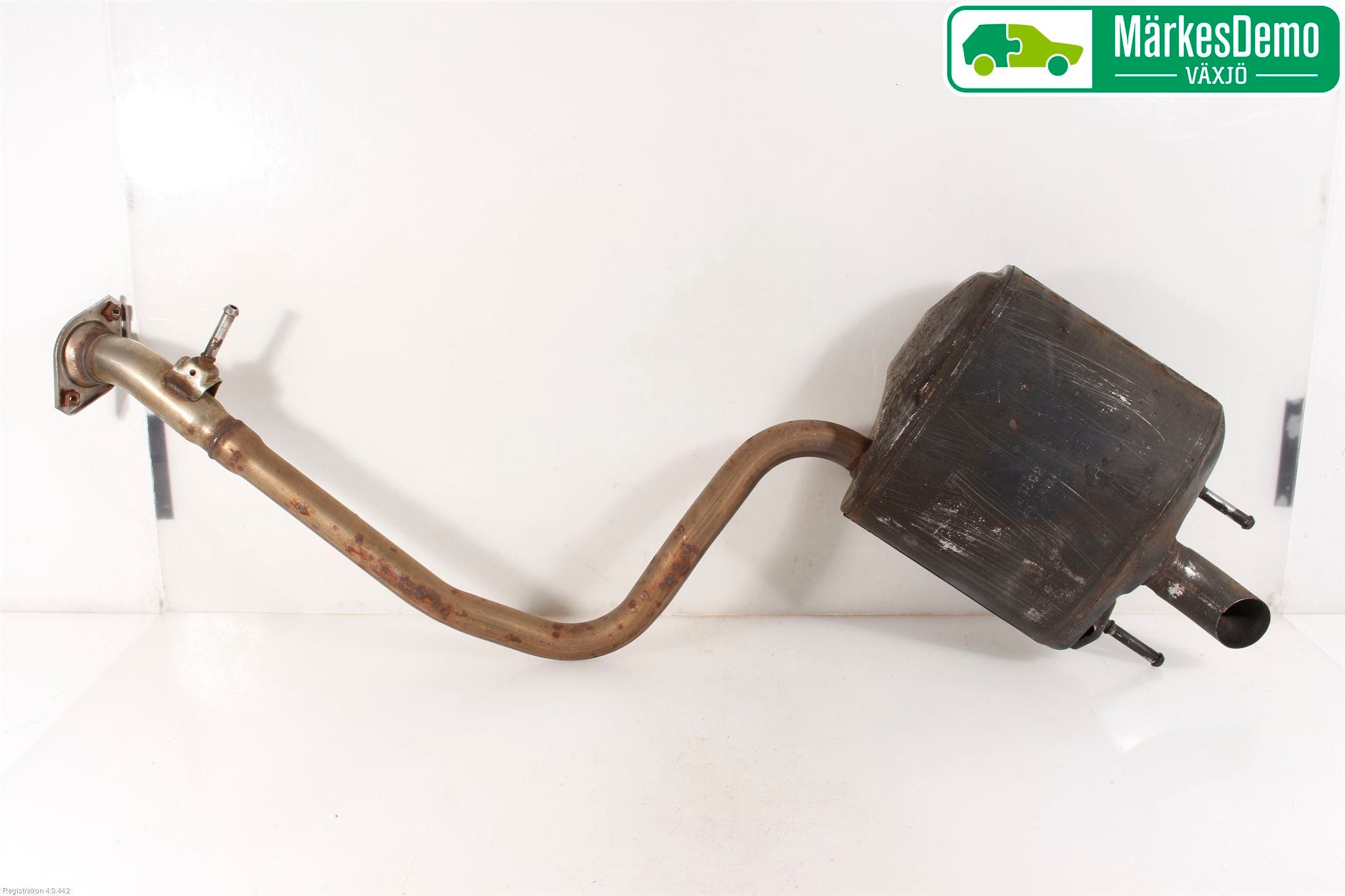 Lexus IS 250/350 14-20 Avgas Bakre Dämpare