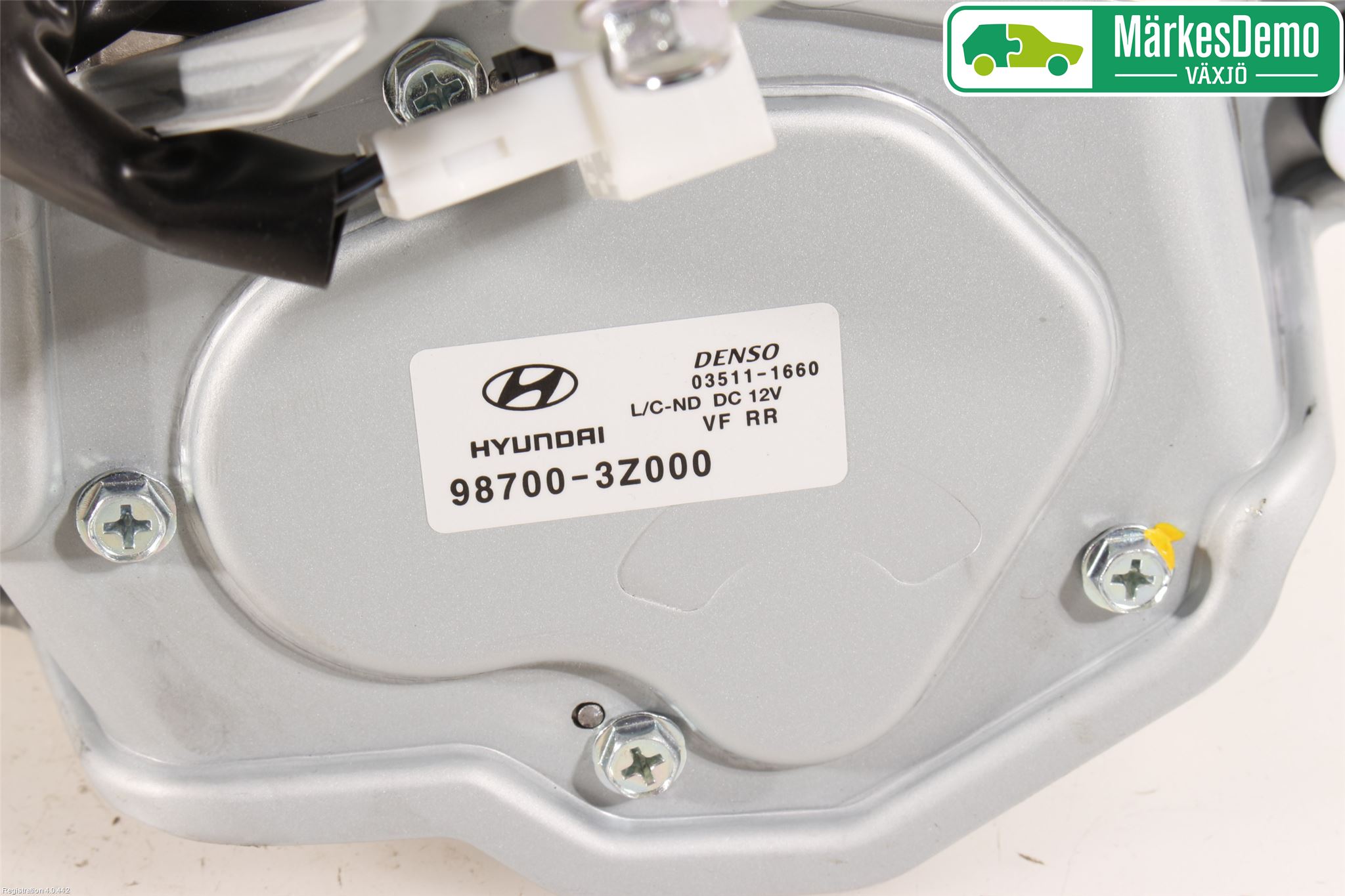 Hyundai i40 16-18 Torkarmotor Baklucka
