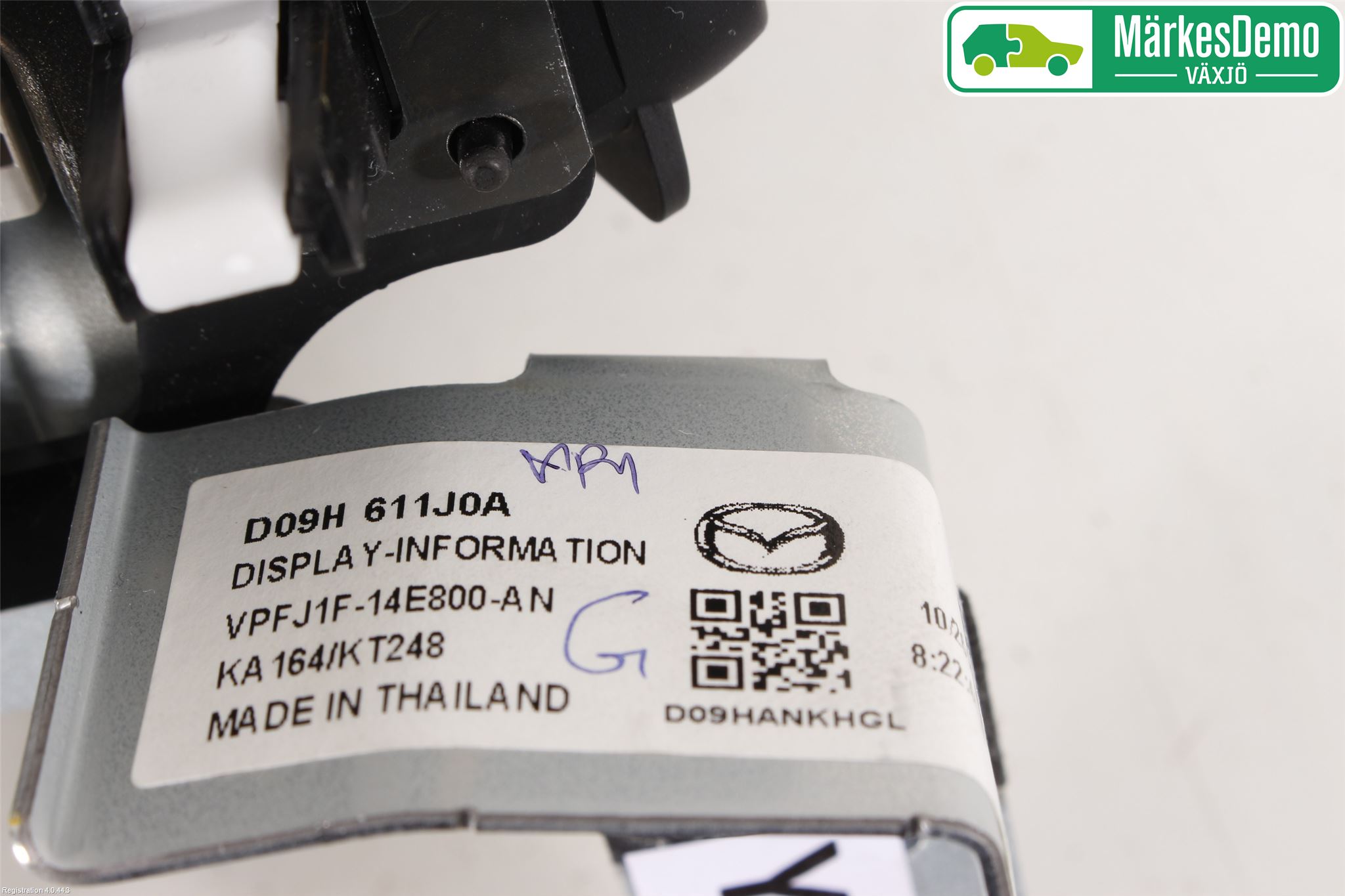 Mazda CX-3 Cd Radio - Multimediapanel