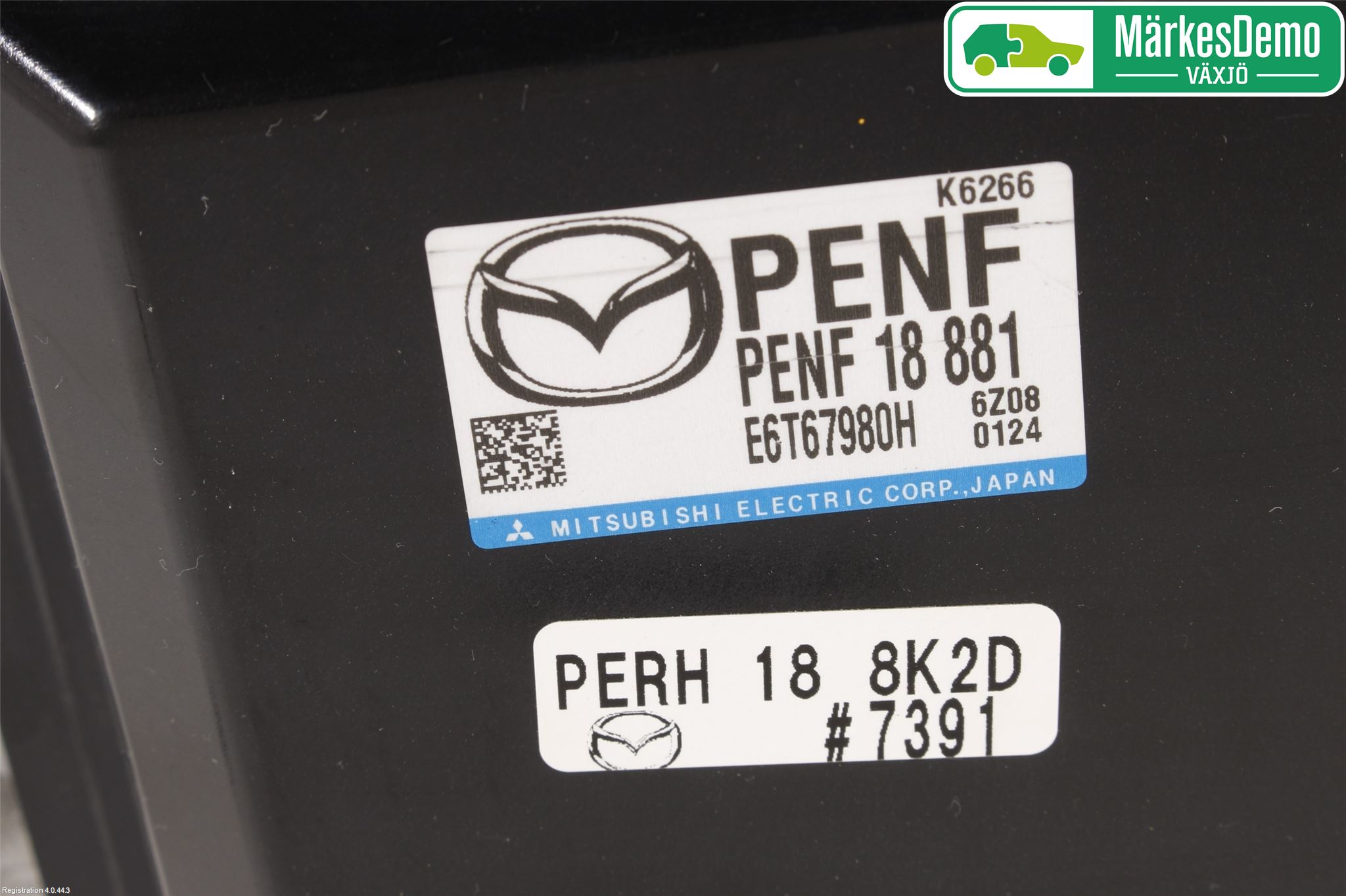 Mazda CX-3 Styrenhet Insprut Bensin
