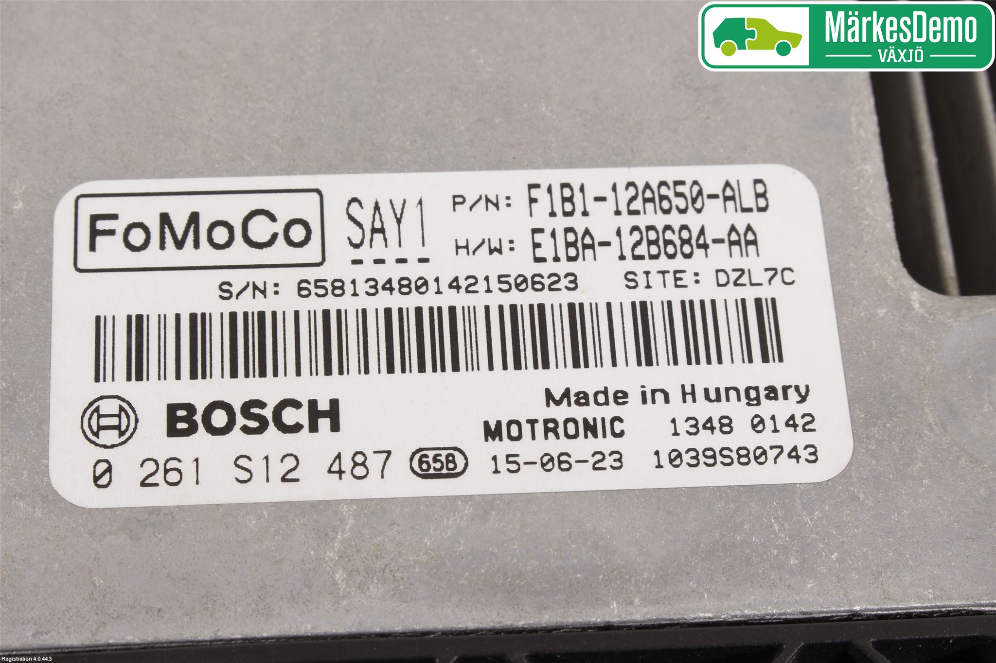 Ford FIESTA 13-17 Styrenhet Insprut Bensin