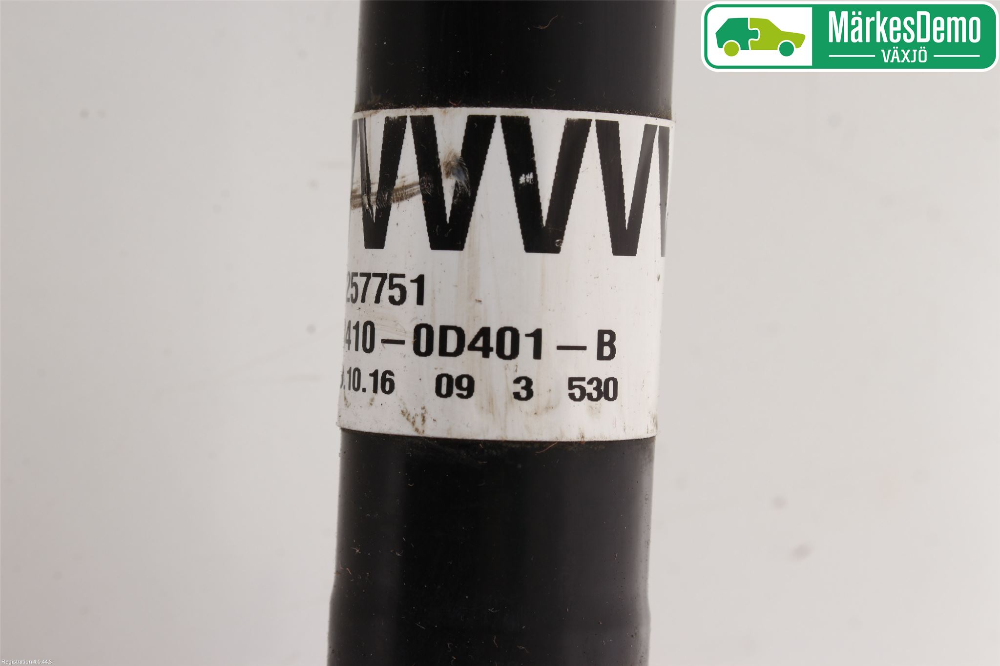 Toyota YARIS XP130 15-20 Drivaxel Fram Höger
