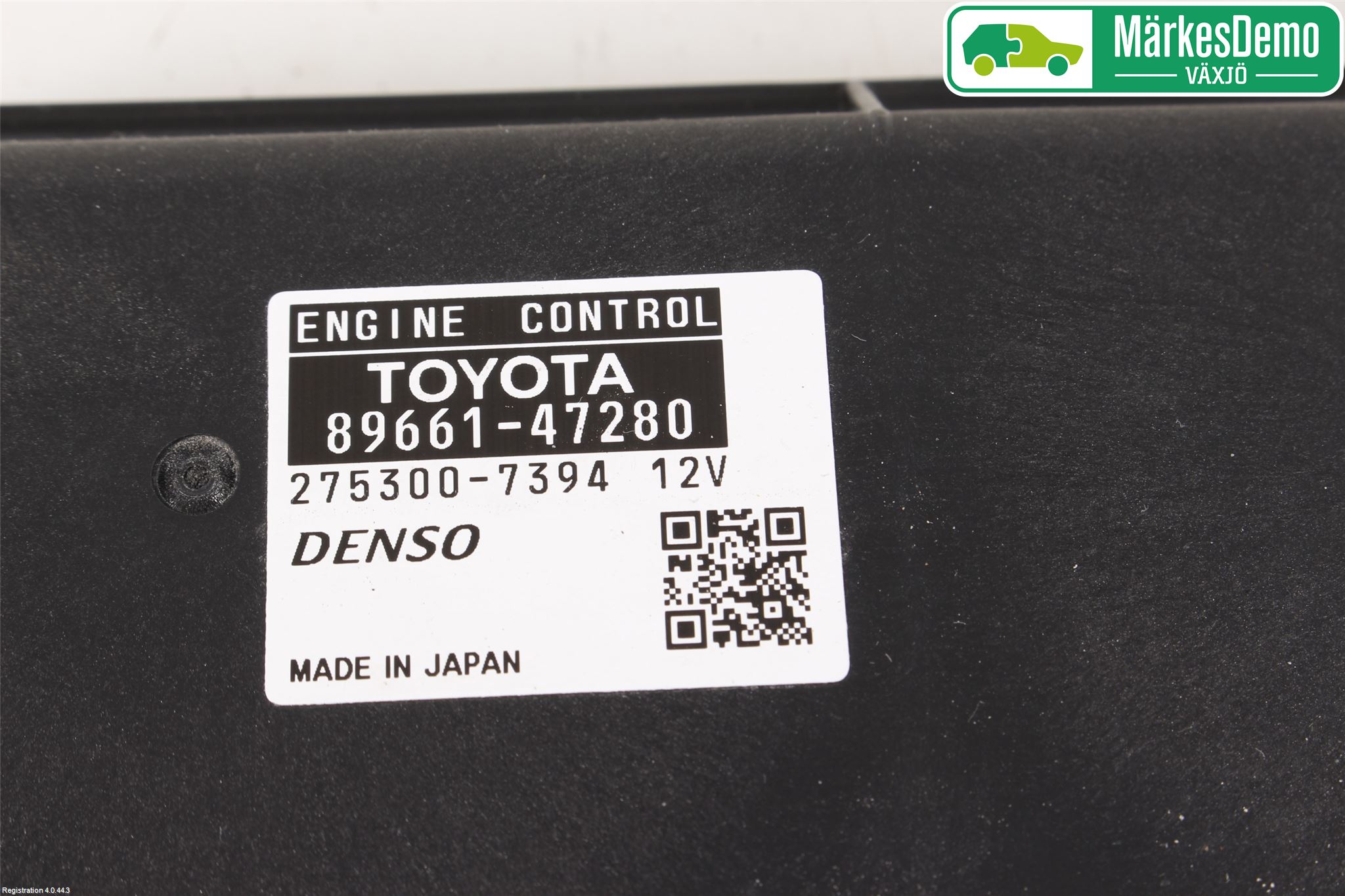 Toyota PRIUS ZVW30 09-20 Styrenhet Insprut Bensin