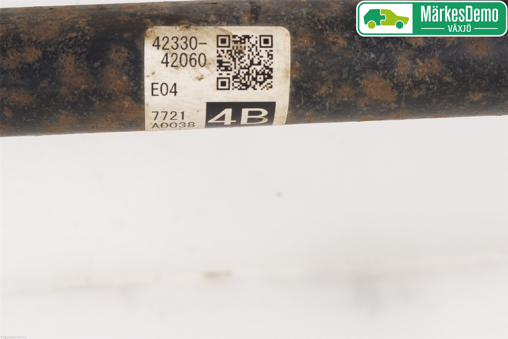 Toyota RAV4 13-18 Drivaxel Bak Vänster