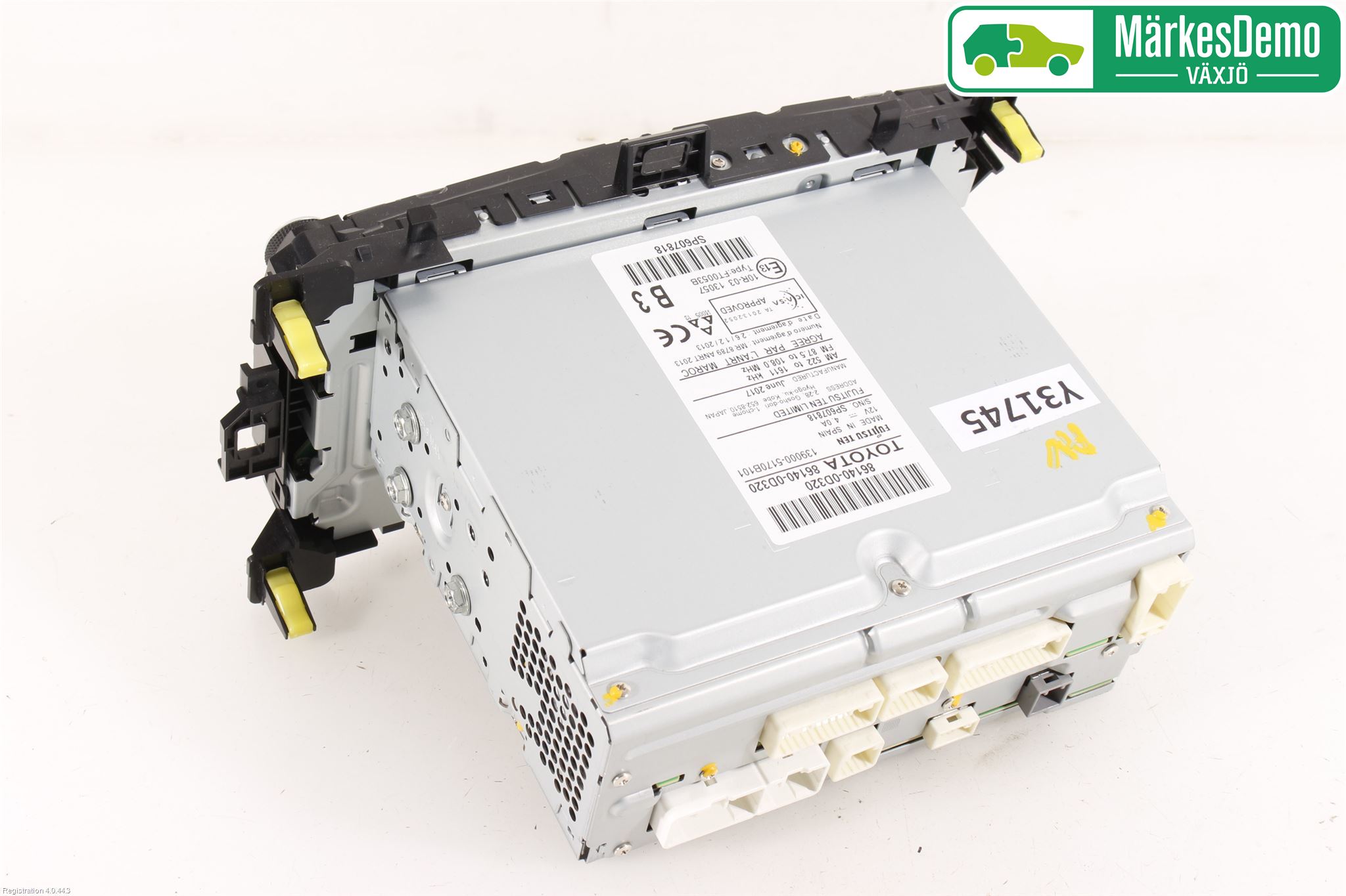Toyota YARIS XP130 15-20 Cd Radio - Multimediapanel