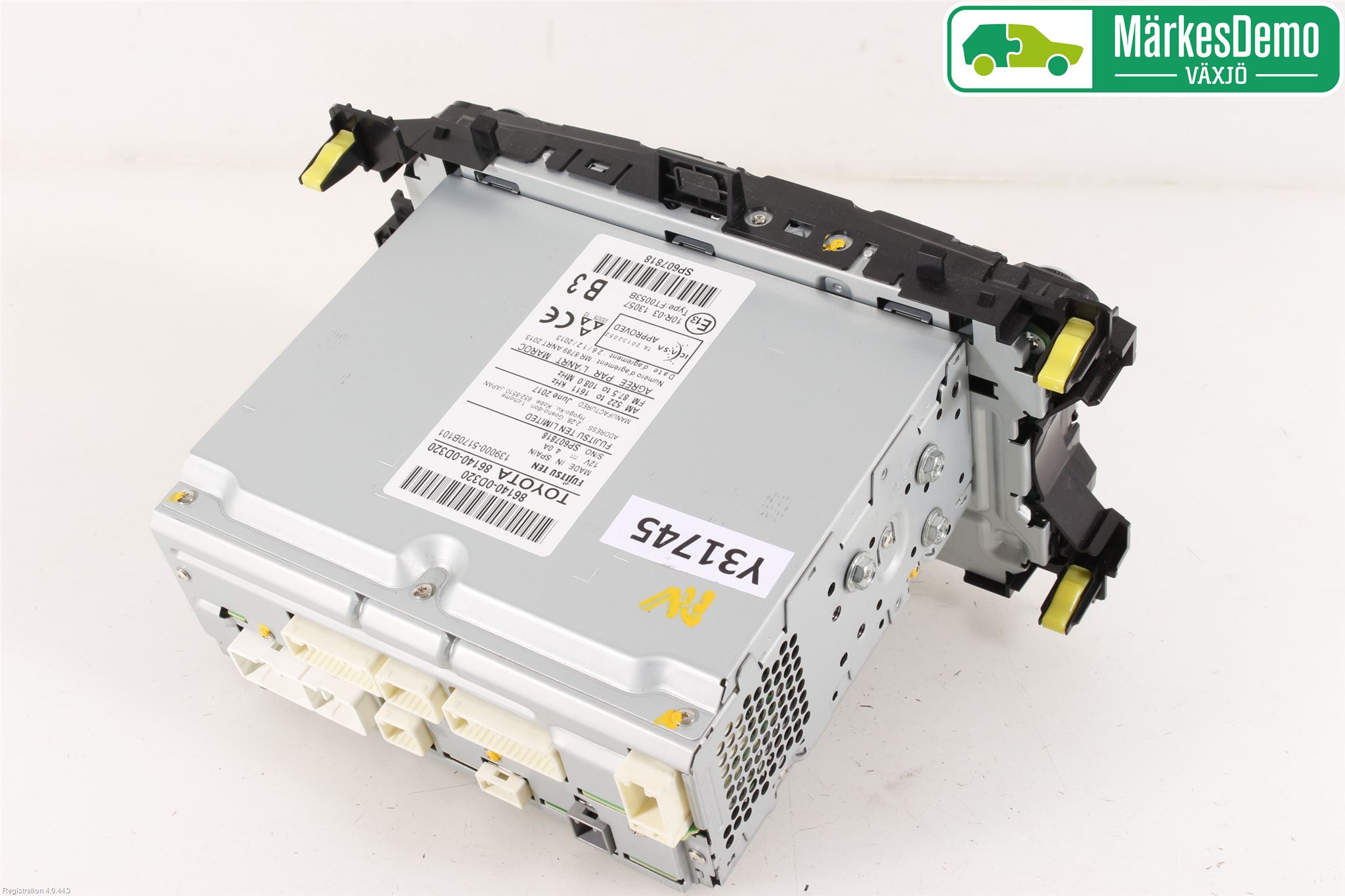 Toyota YARIS XP130 15-20 Cd Radio - Multimediapanel