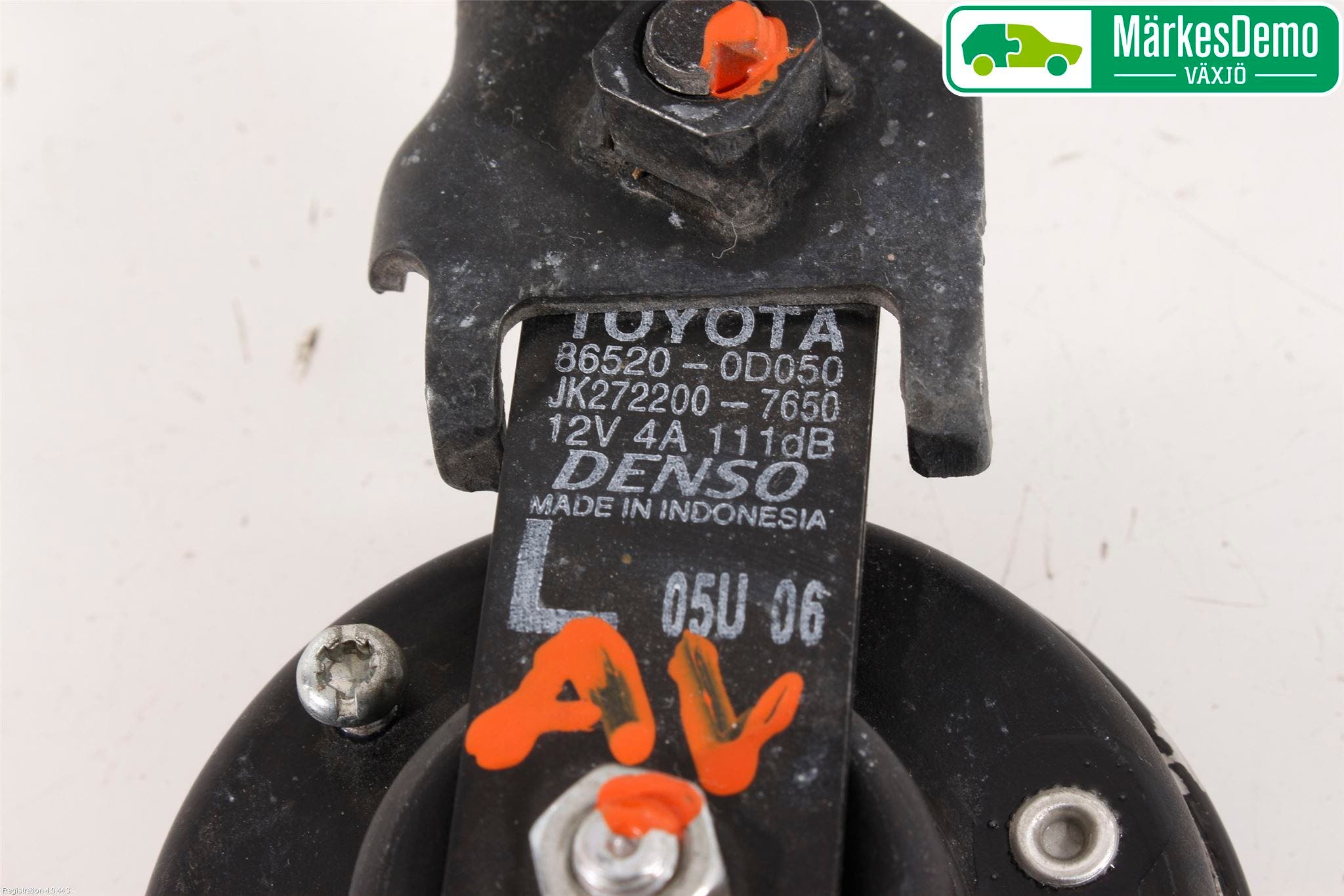 Toyota YARIS XP130 15-20 Signalhorn