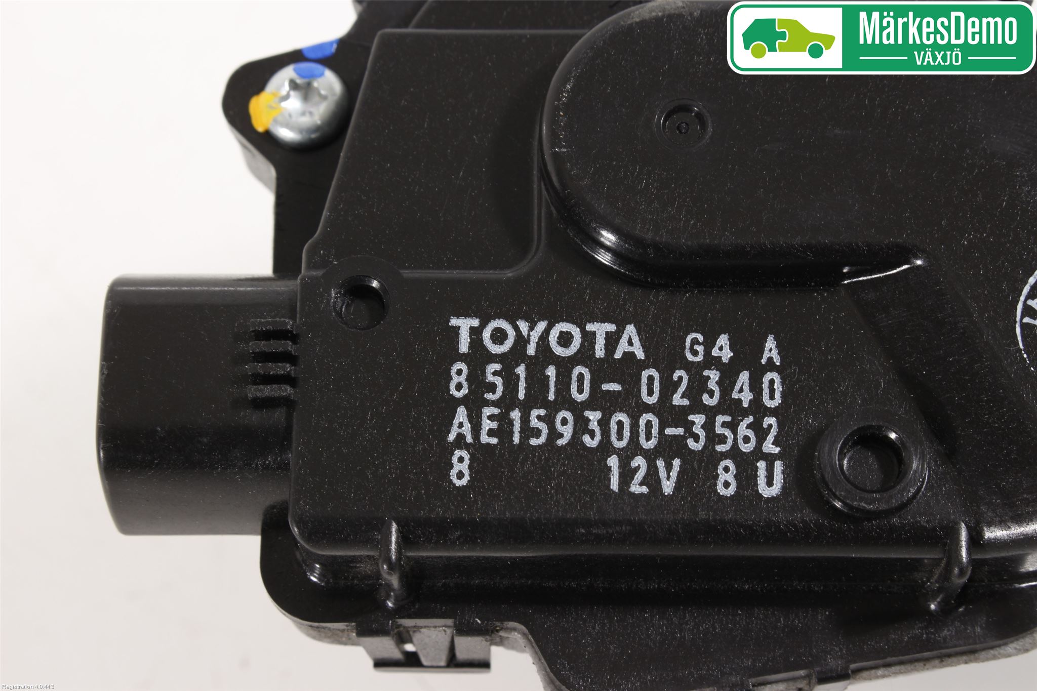 Toyota AURIS 13-19 Torkarmotor Vindruta