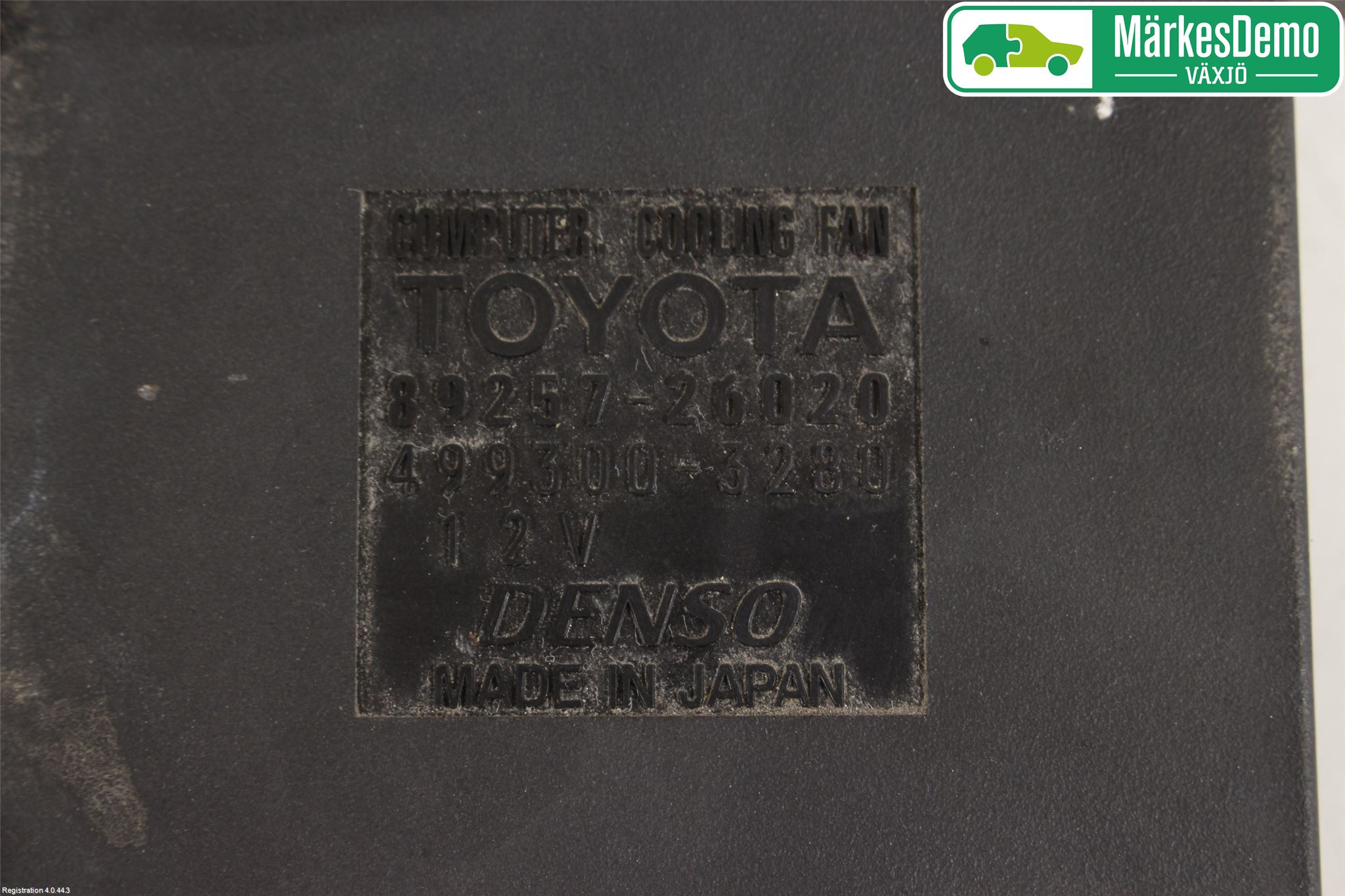 Lexus RX XU30 03-09 Kylfläktsmotstånd