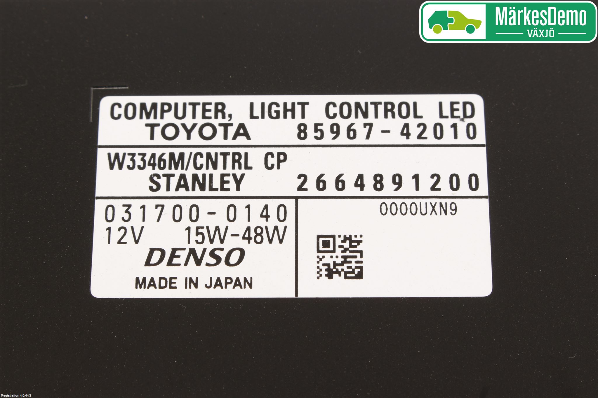 Toyota RAV4 13-18 Styrenhet Strålkastare