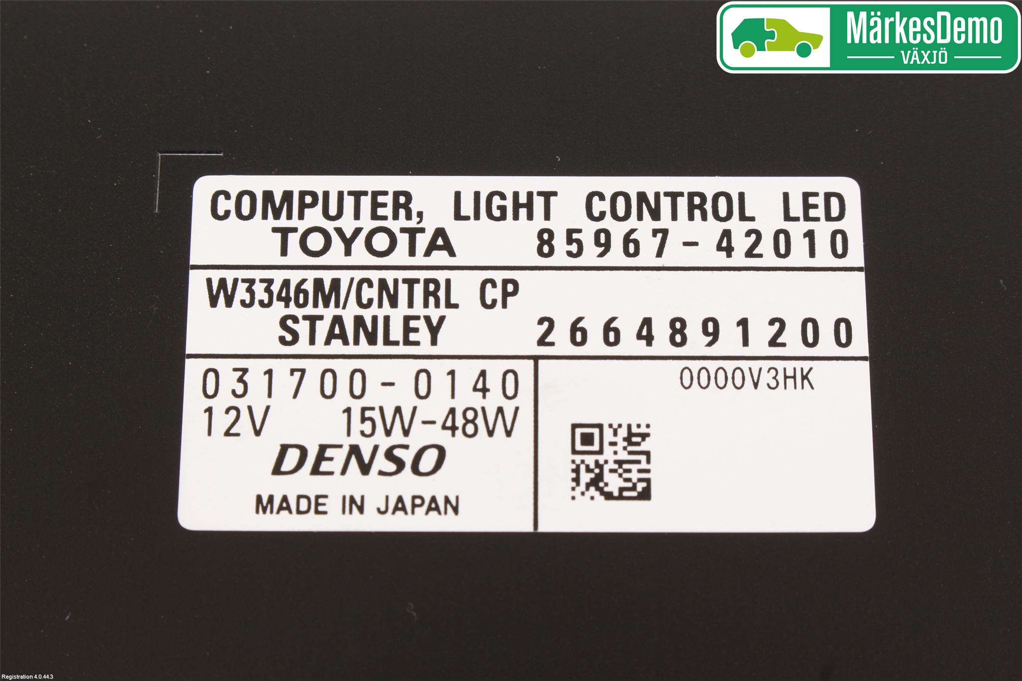 Toyota RAV4 13-18 Styrenhet Strålkastare