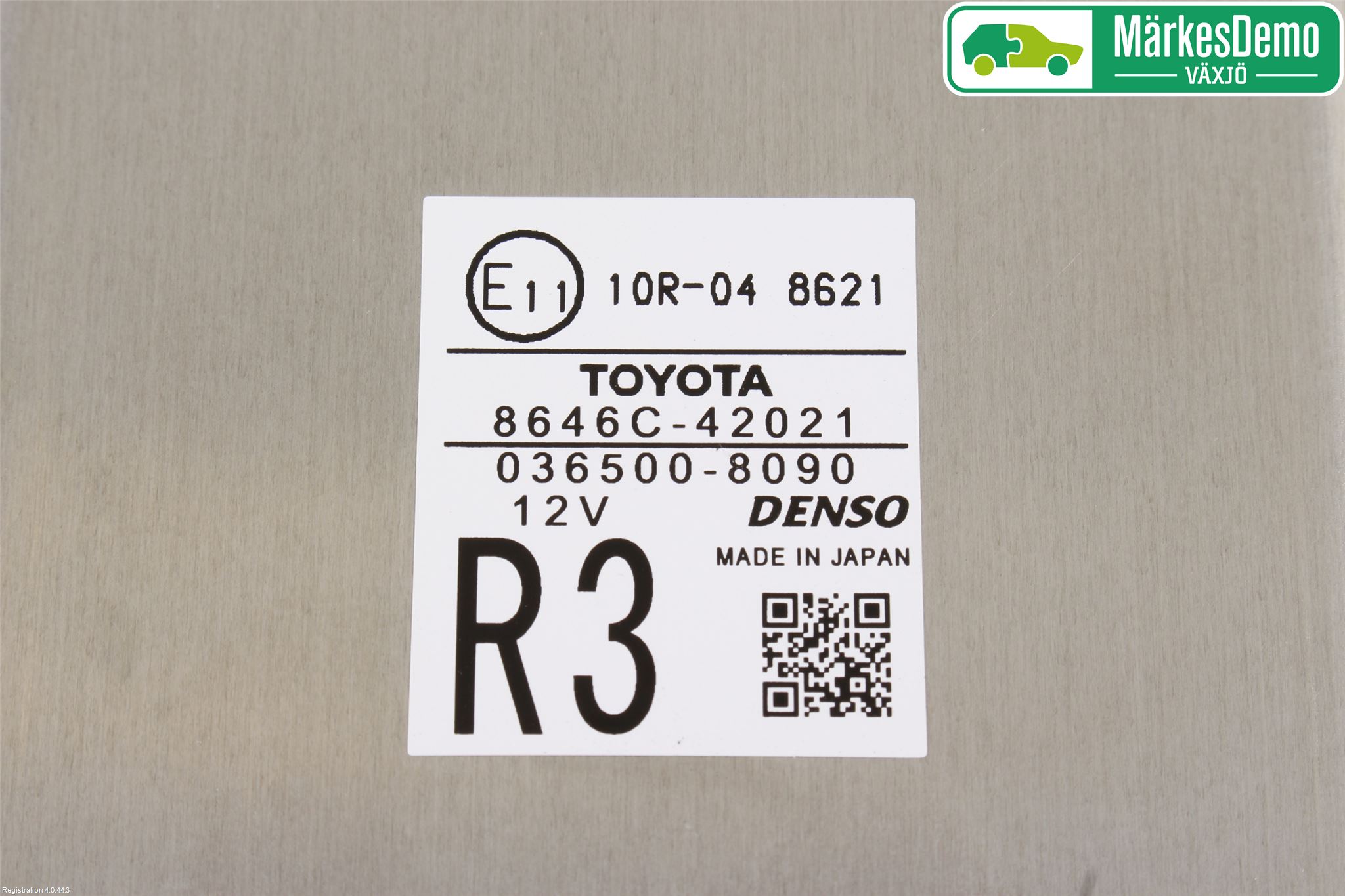 Toyota RAV4 13-18 Sensor Aktivt Kollisionsskydd