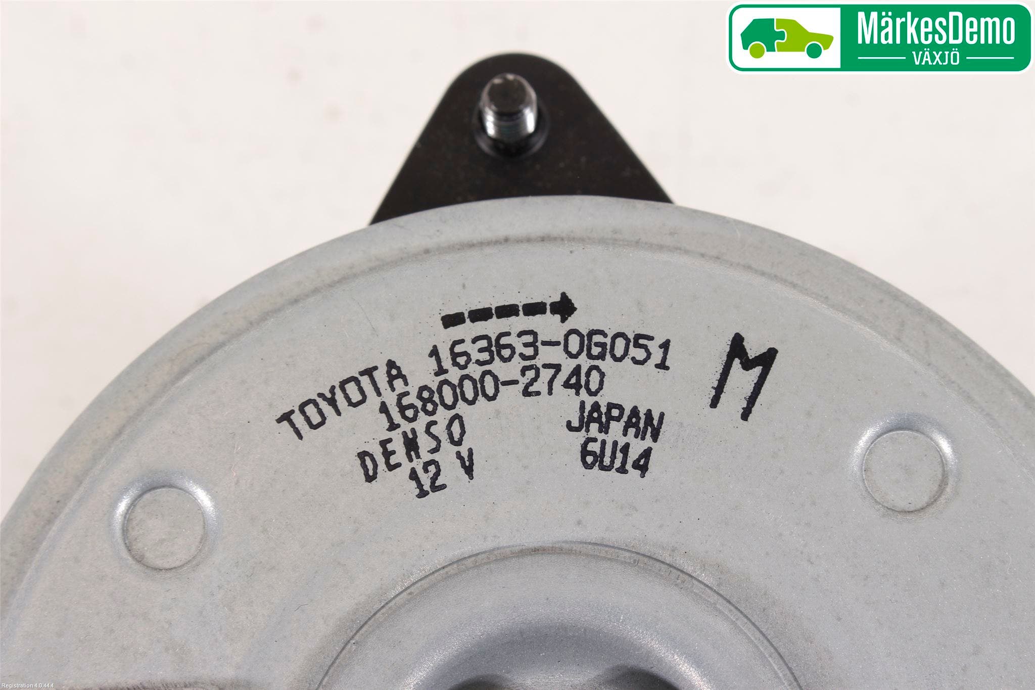 Toyota YARIS XP130 15-20 Kylfläkt El