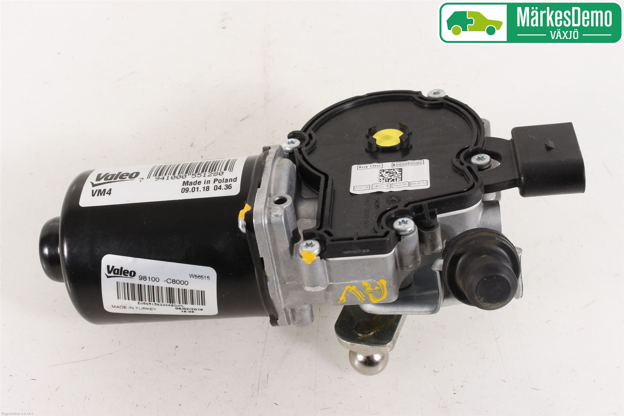 Hyundai i20 GB 15-20 Torkarmotor Vindruta