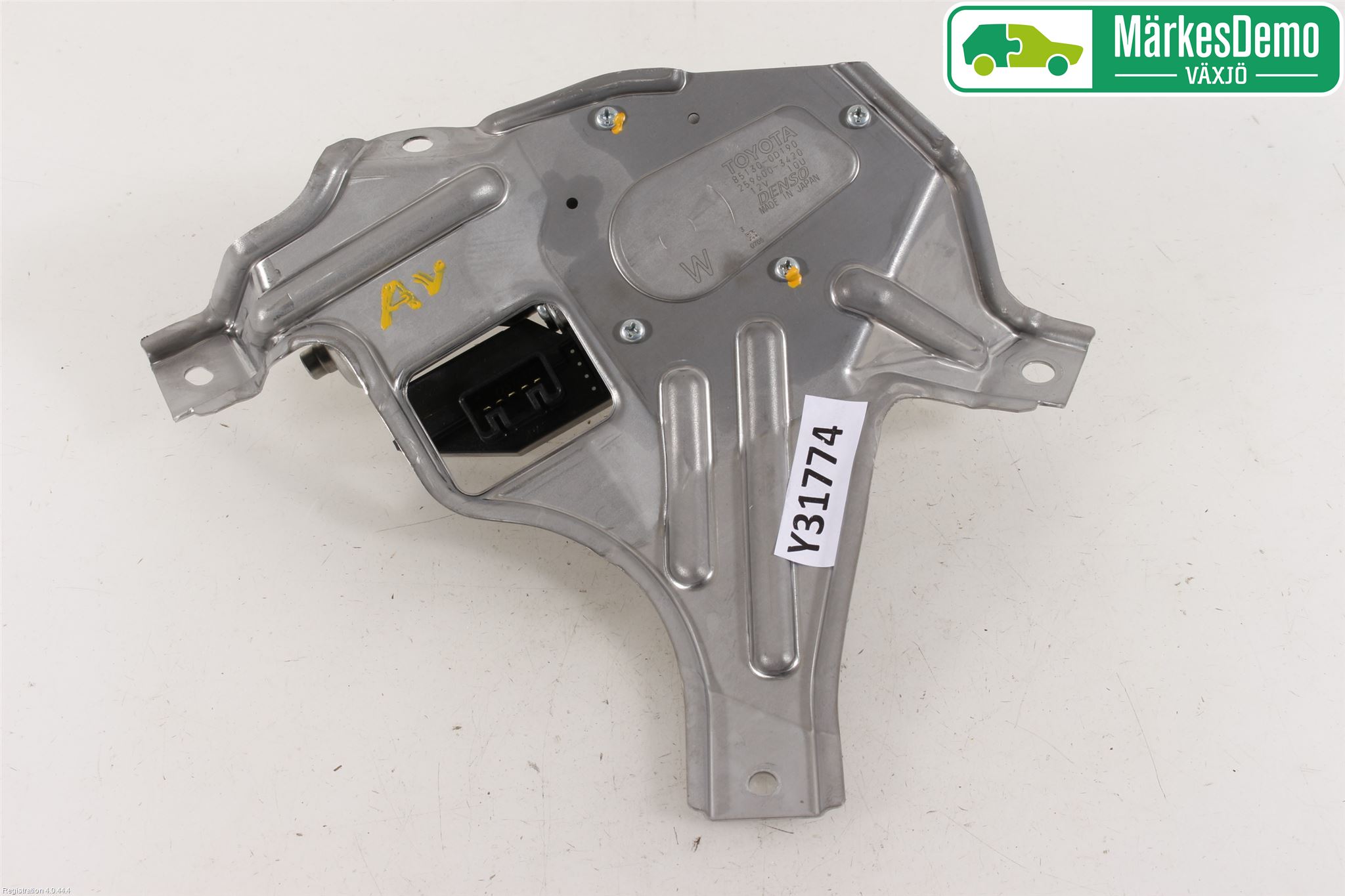 Toyota YARIS XP130 15-20 Torkarmotor Baklucka
