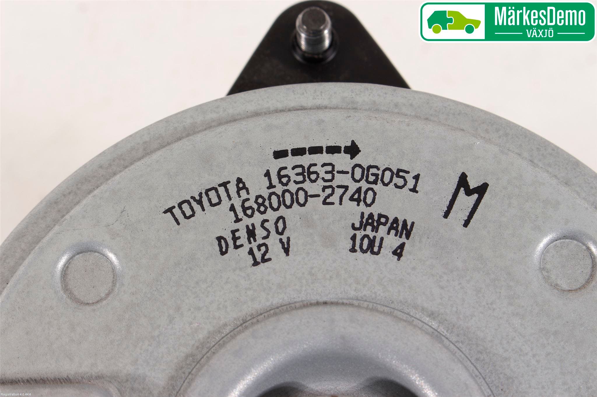 Toyota YARIS XP130 15-20 Kylfläkt El