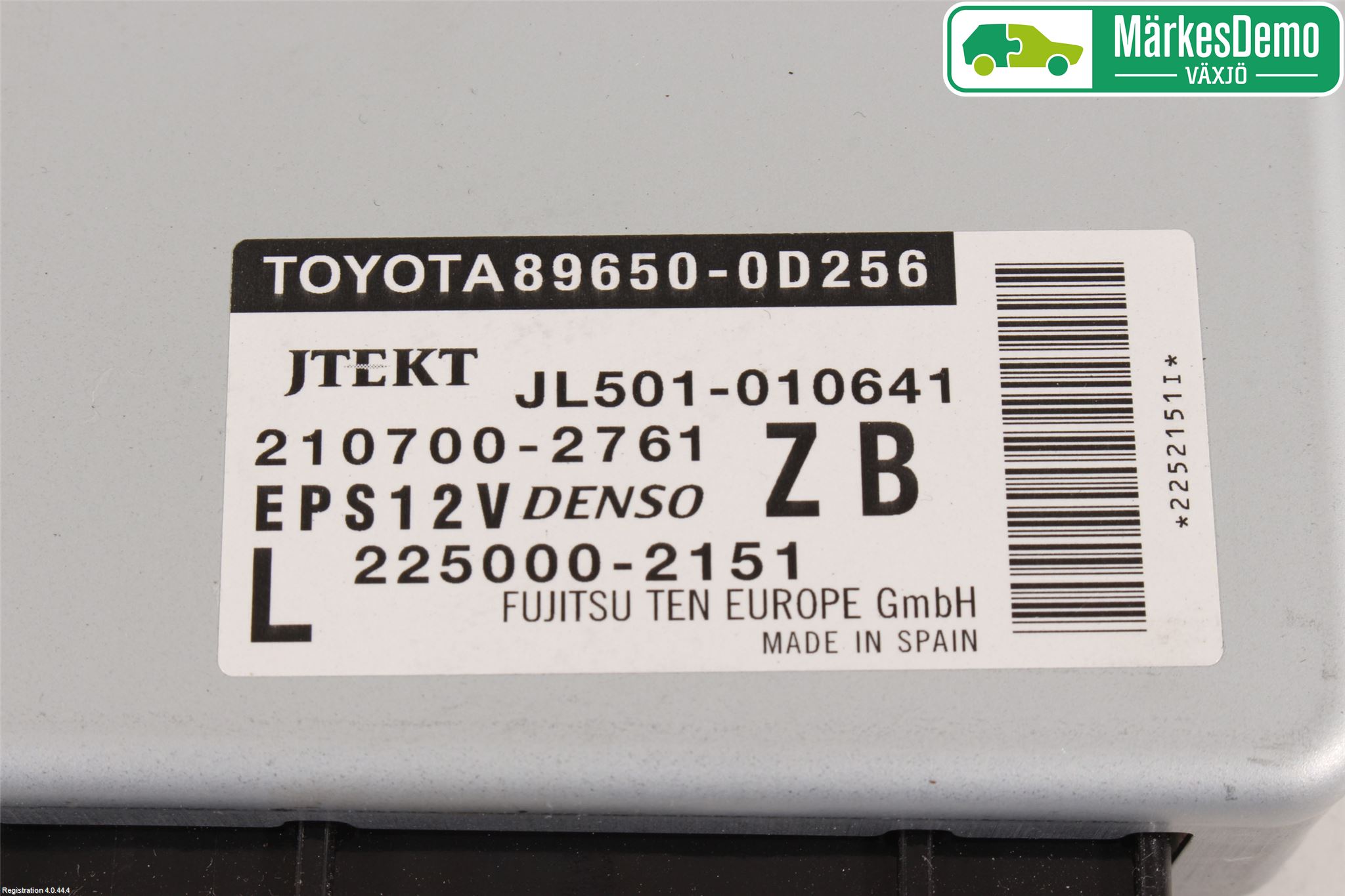 Toyota YARIS XP130 15-20 Styrenhet Styrservo