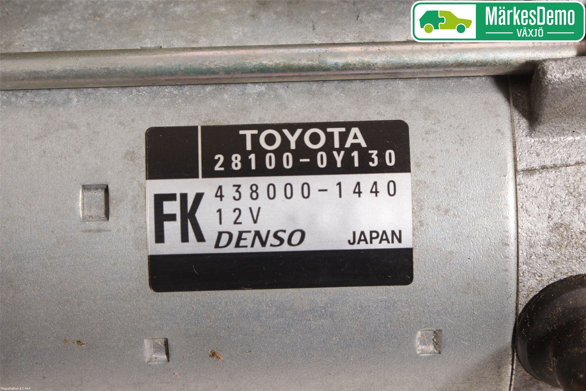 Toyota YARIS XP130 15-20 Startmotor