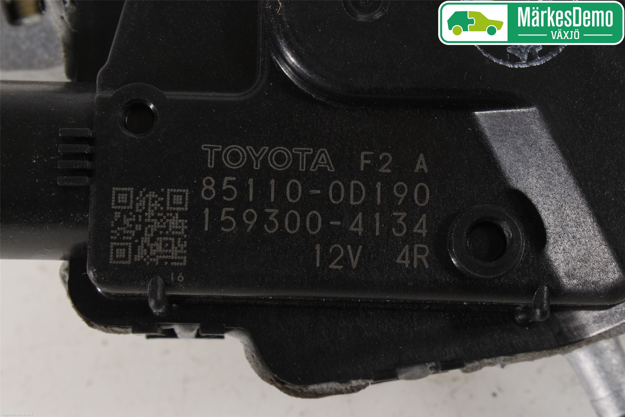 Toyota YARIS XP130 15-20 Torkarmotor Vindruta