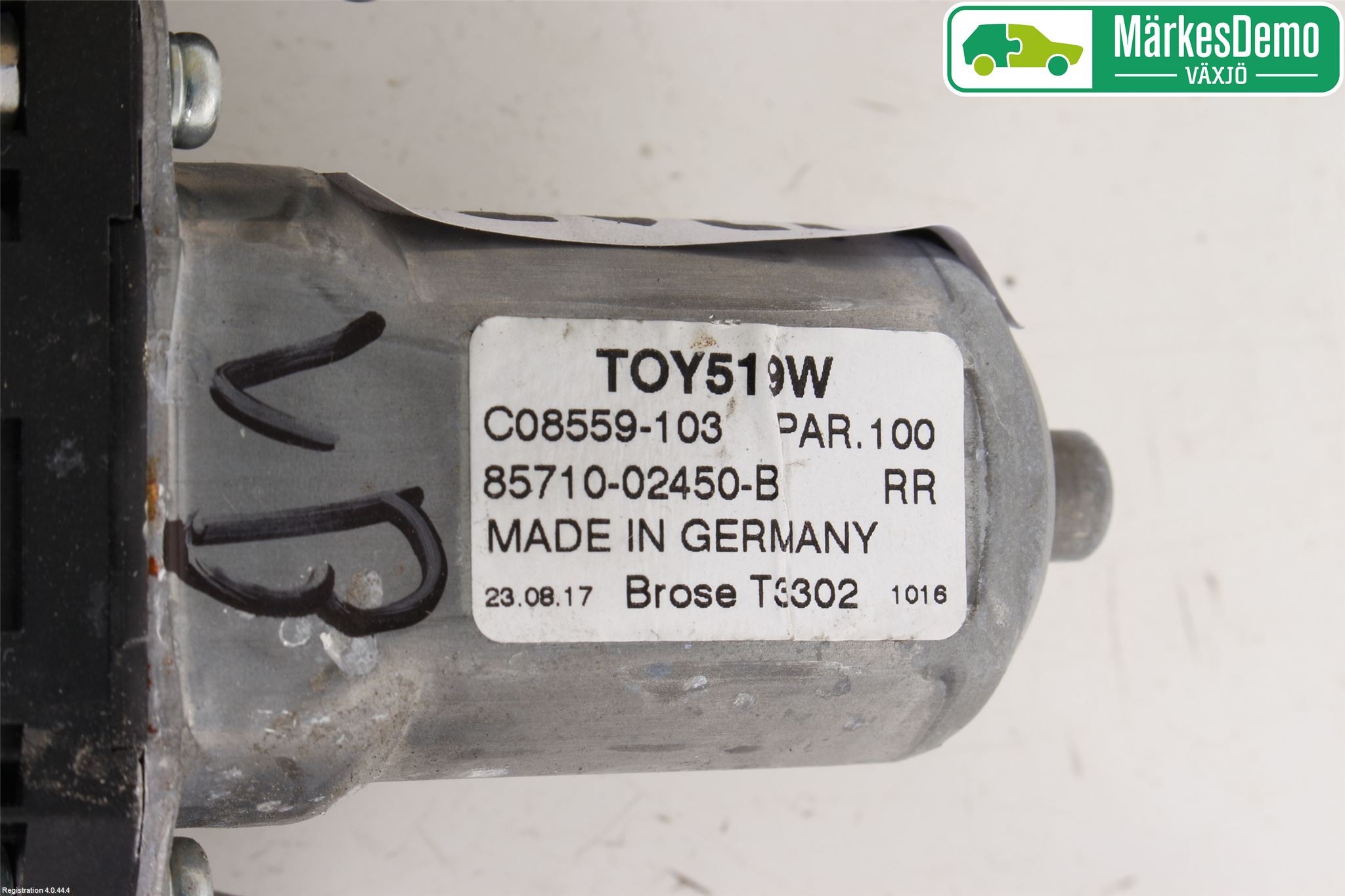 Toyota AURIS 13-19 Fönsterhiss El Kompl