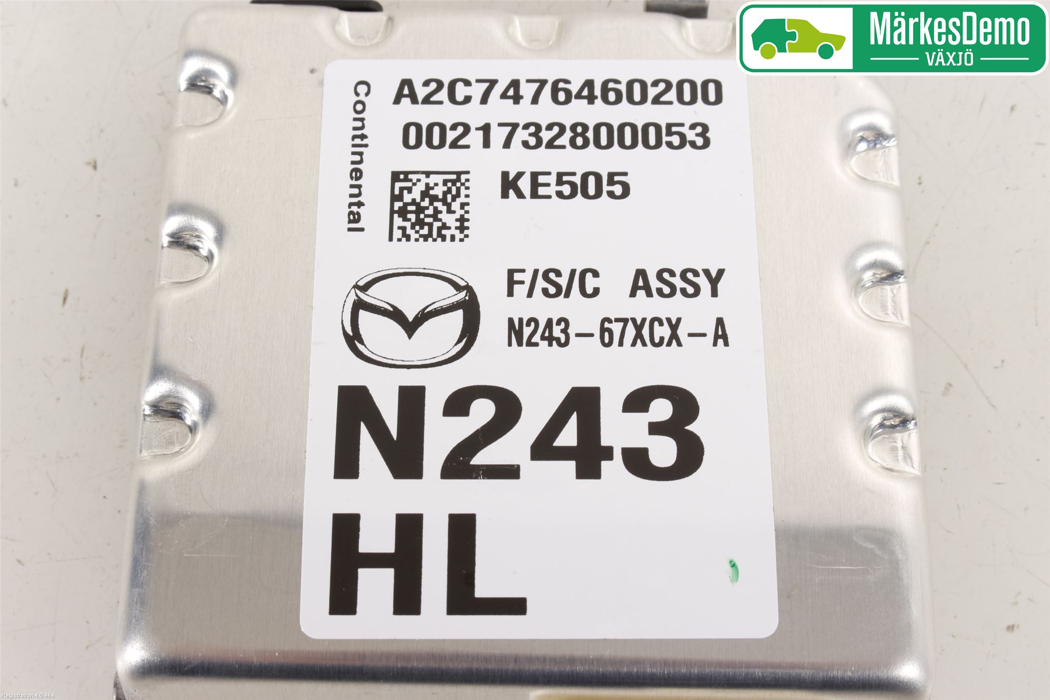 Mazda MX-5 IV (ND/ND2/ND3) MIATA 15- Sensor Aktivt Kollisionsskydd
