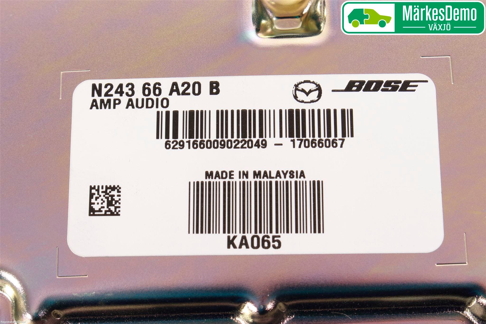 Mazda MX-5 IV (ND/ND2/ND3) MIATA 15- Styrenhet Multimedia