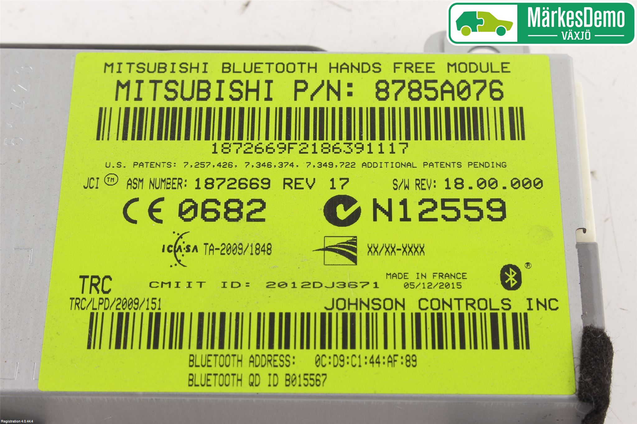 Mitsubishi OUTLANDER 13-21 Cd Radio - Multimediapanel