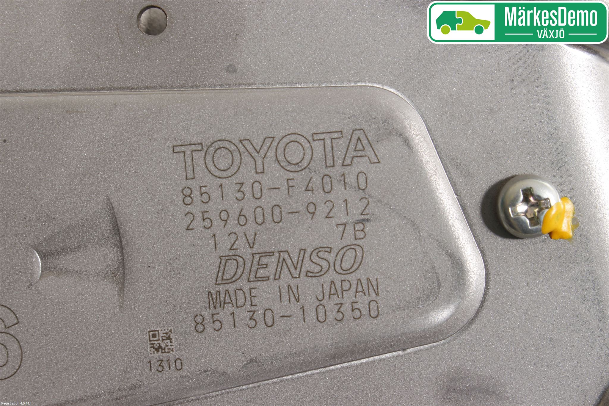 Toyota C-HR 16-23 Torkarmotor Baklucka