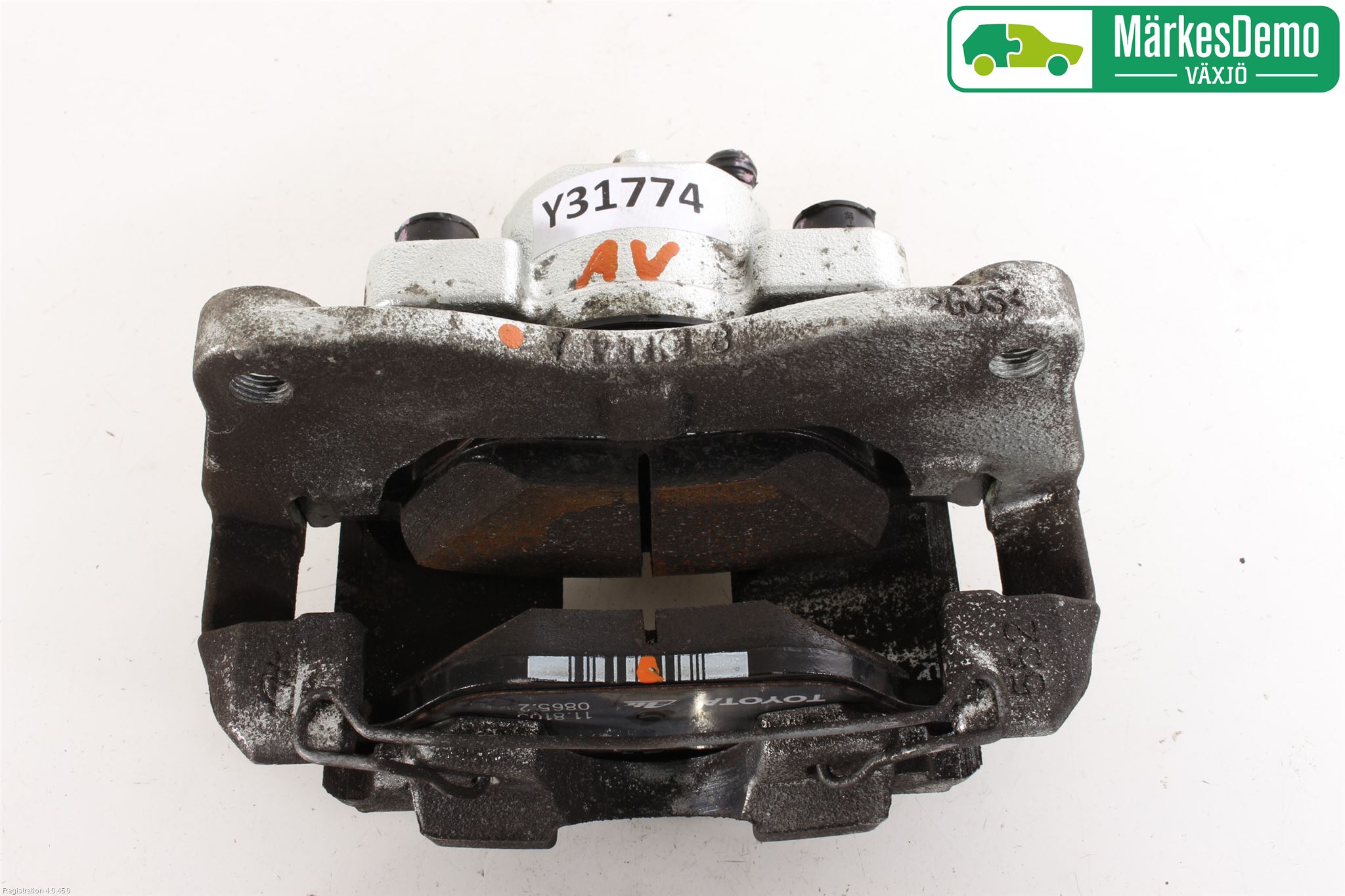 Toyota YARIS XP130 15-20 Bromsok Fram Höger