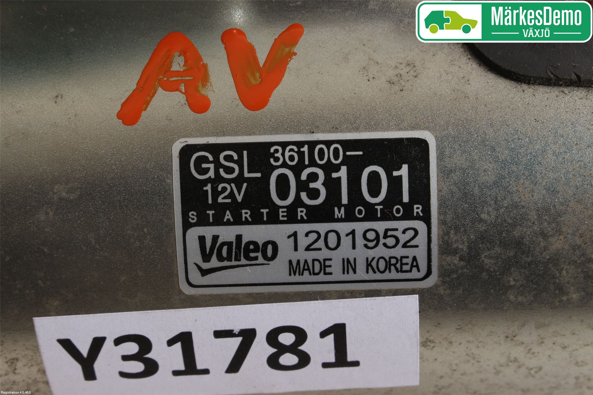 Hyundai i20 GB 15-20 Startmotor