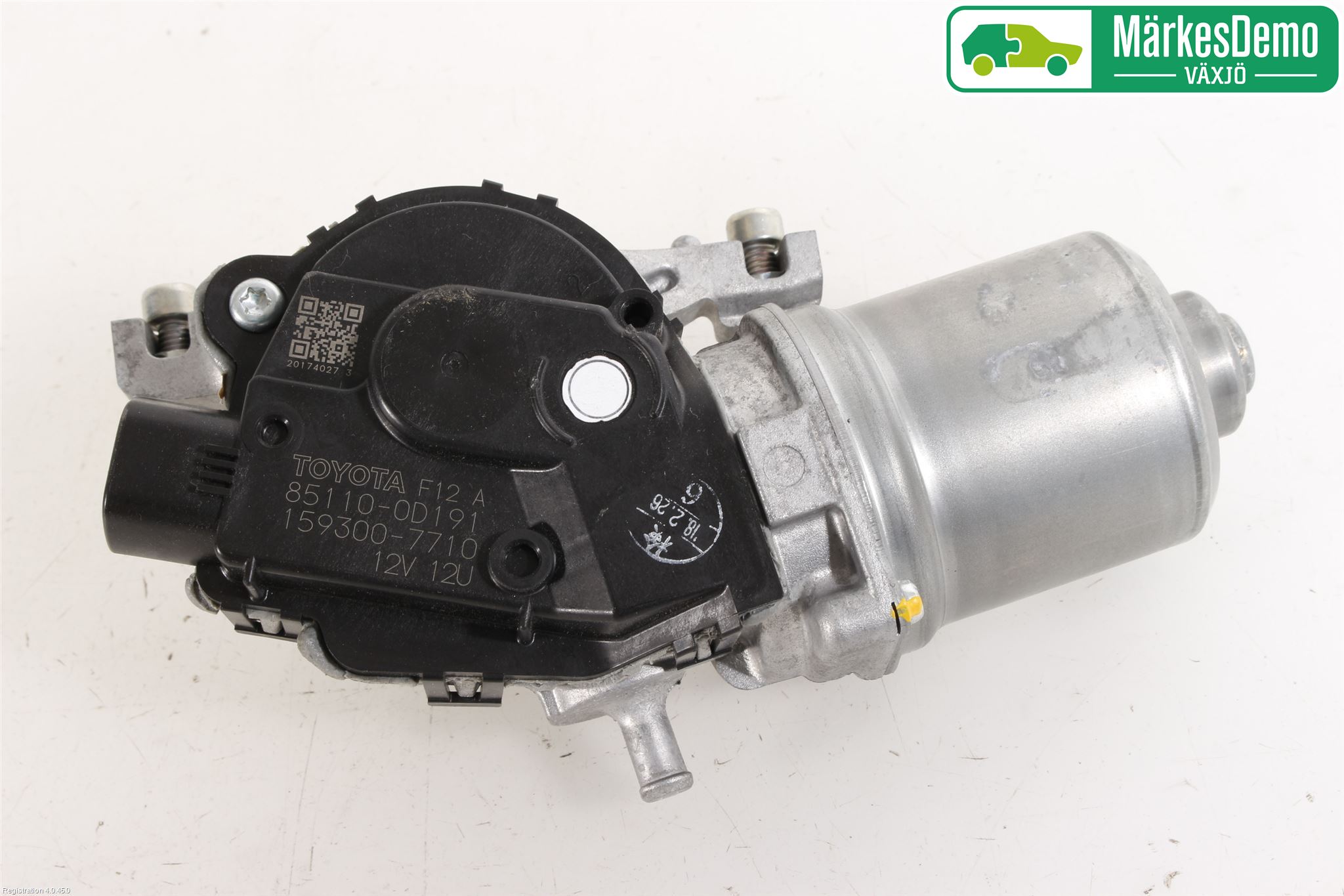 Toyota YARIS XP130 15-20 Torkarmotor Vindruta