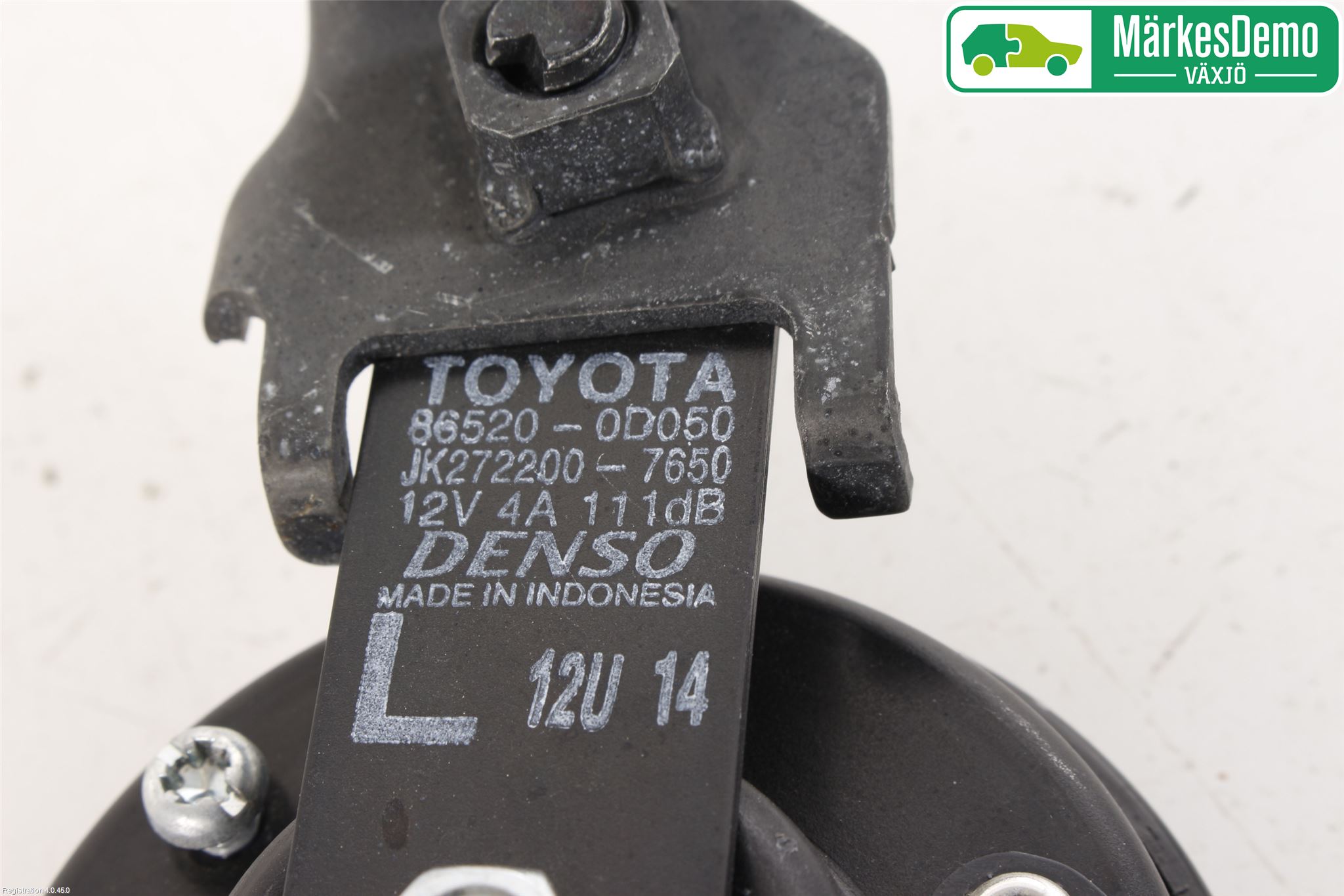 Toyota YARIS XP130 15-20 Signalhorn