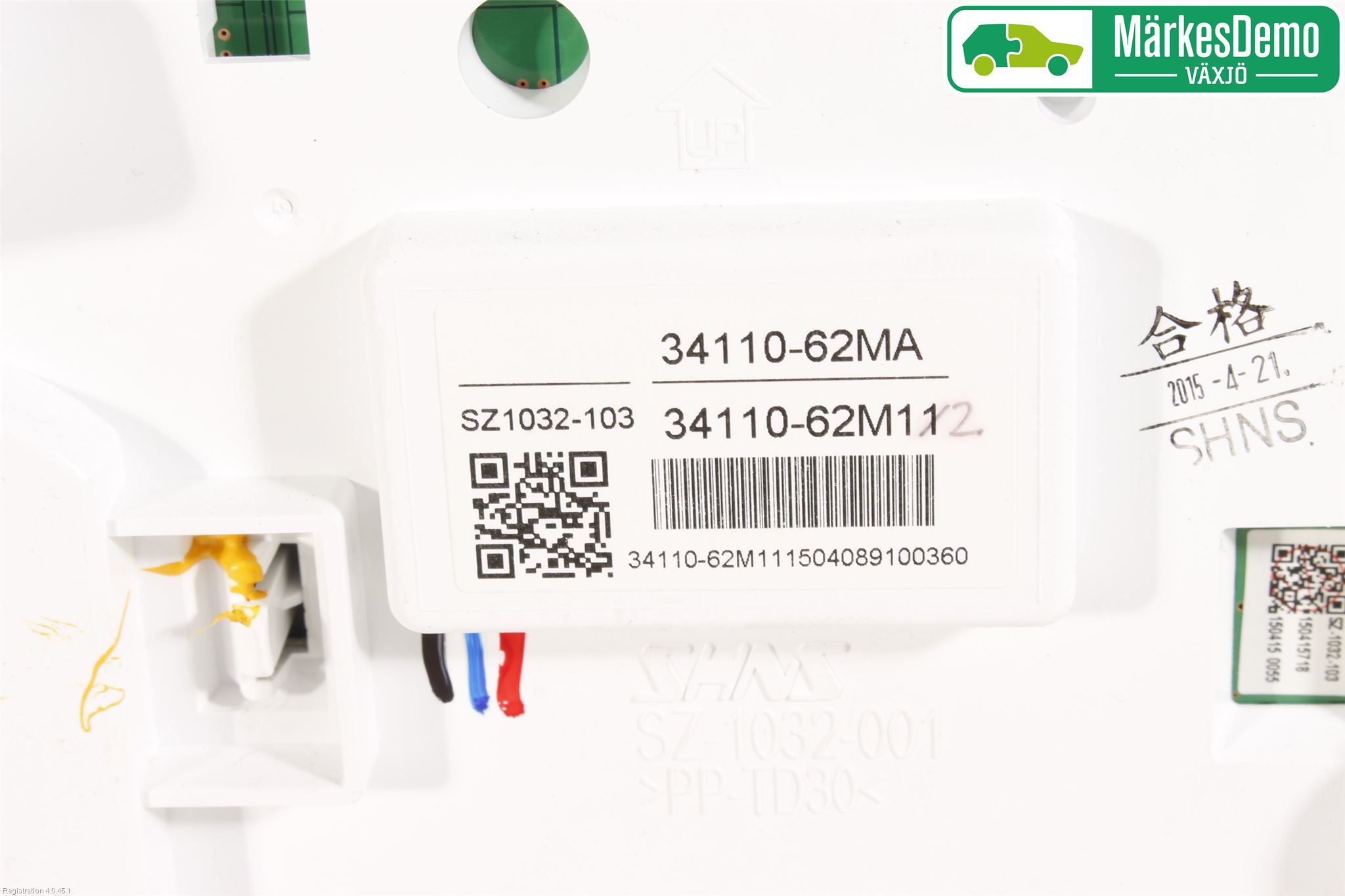 Suzuki SX4 S-CROSS 14-21 Instrument Komb