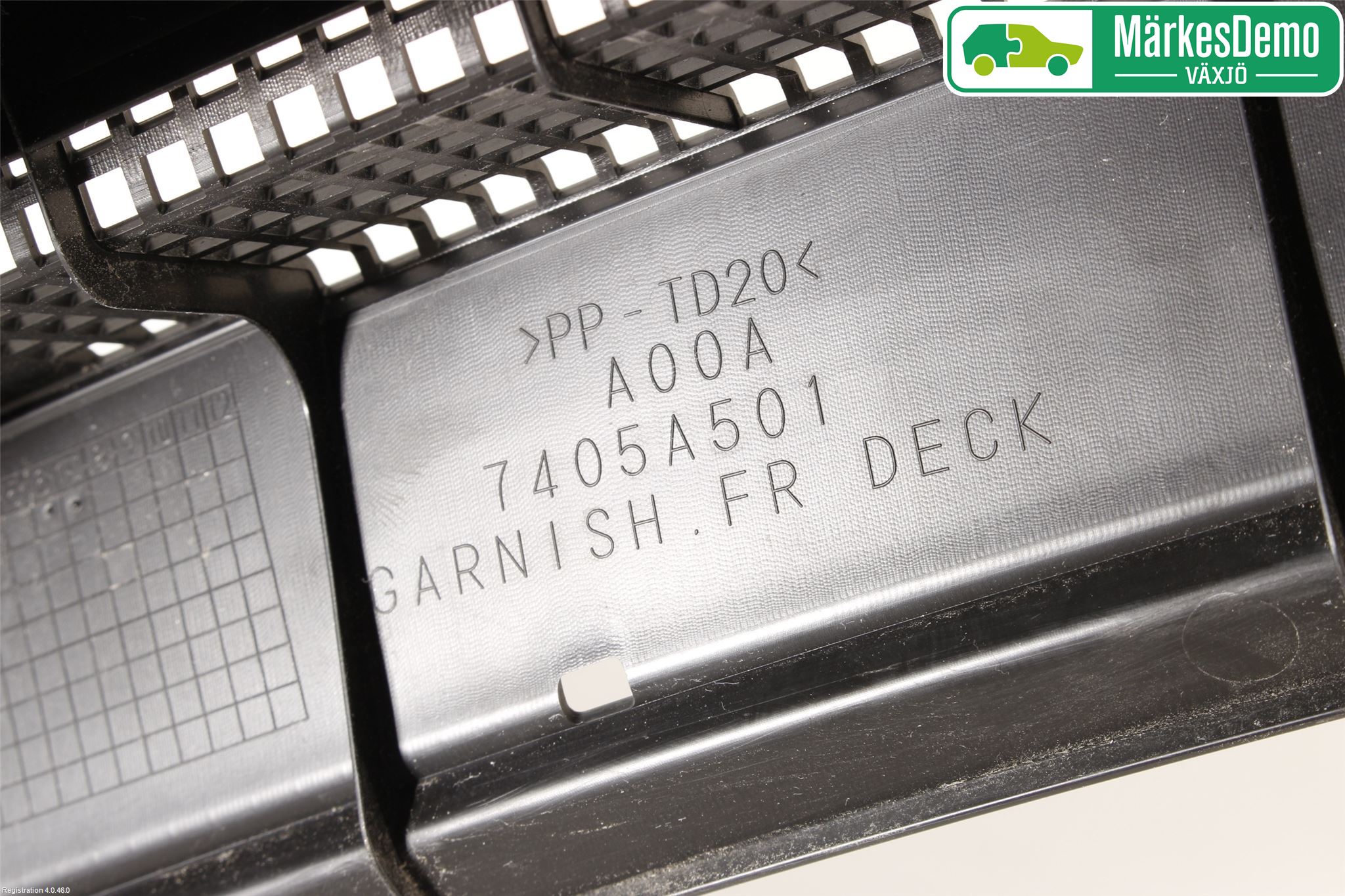 Mitsubishi SPACE STAR 13- Torpedplåt-Torpedplast