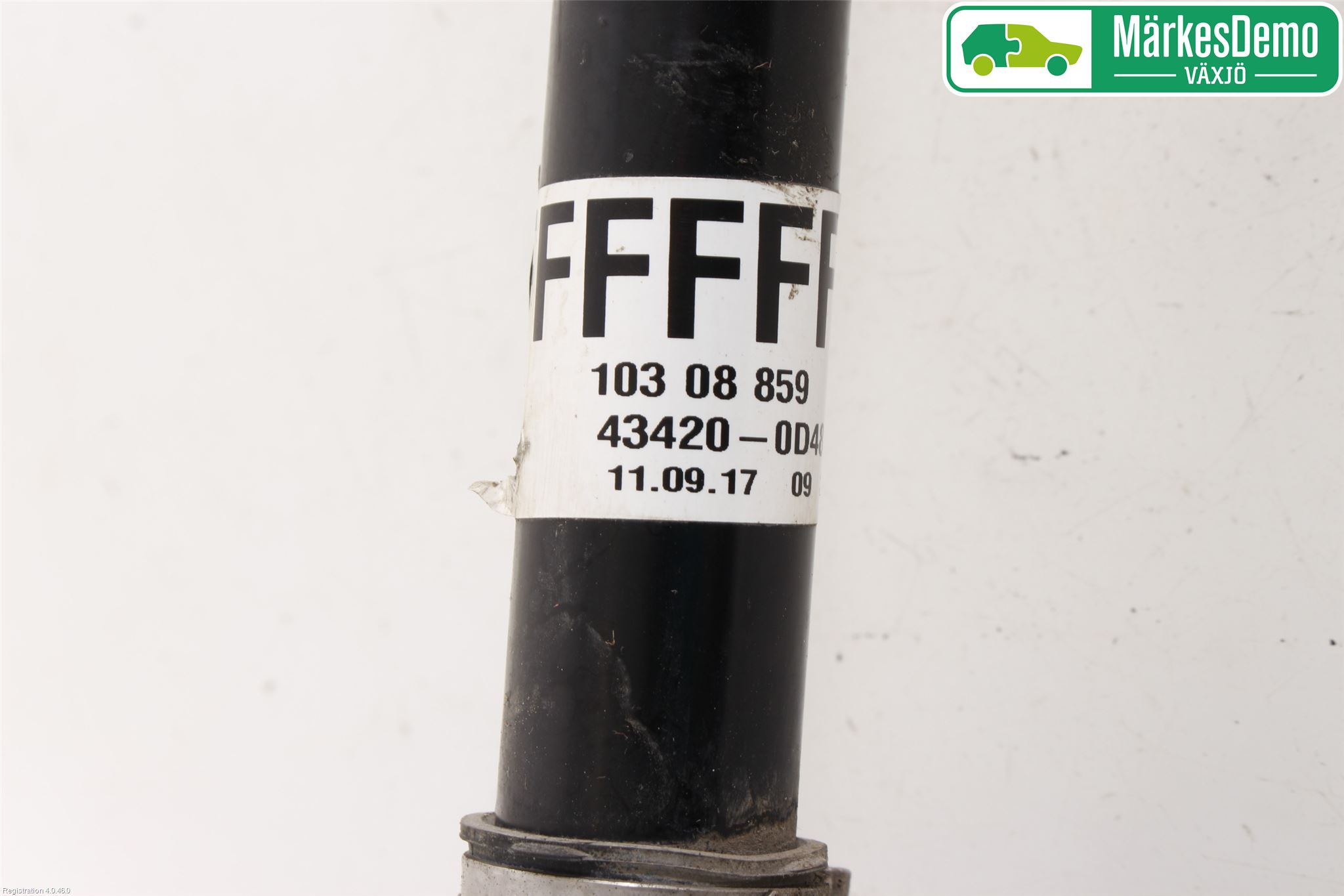 Toyota YARIS XP130 15-20 Drivaxel Fram Vänster