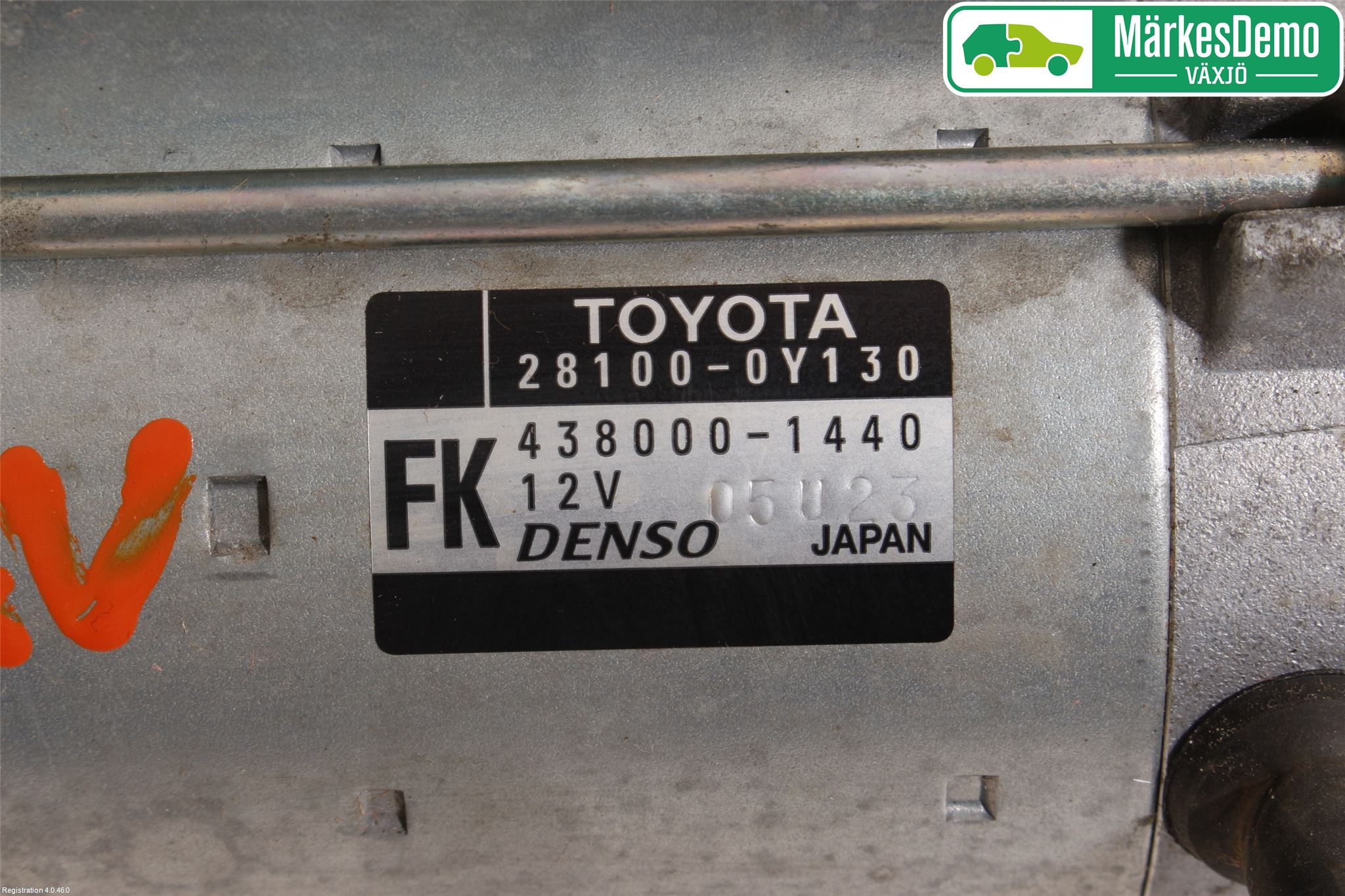 Toyota YARIS XP130 15-20 Startmotor
