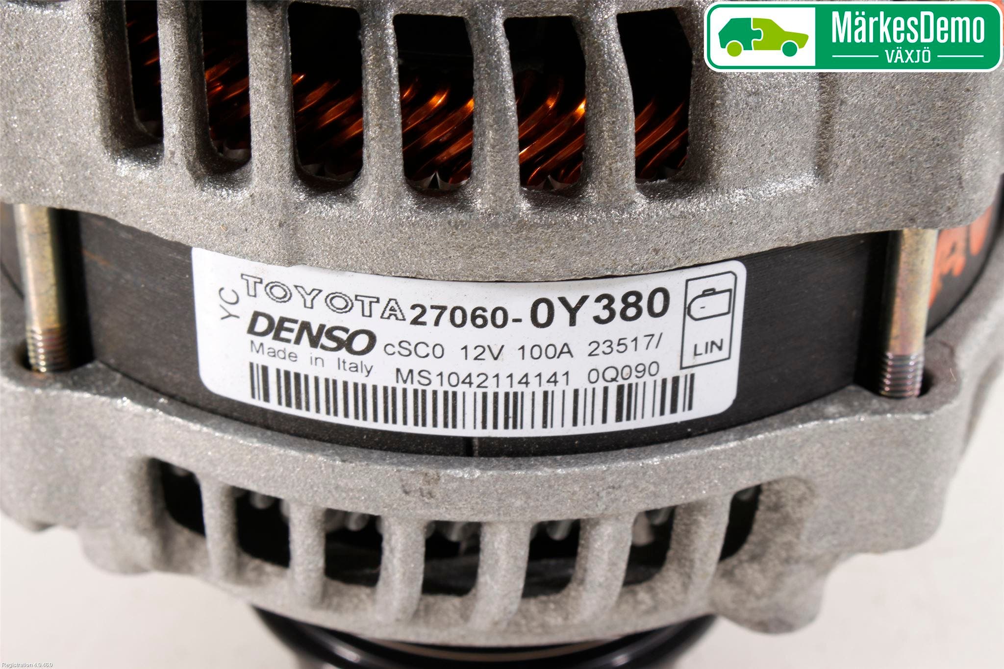Toyota YARIS XP130 15-20 Generator