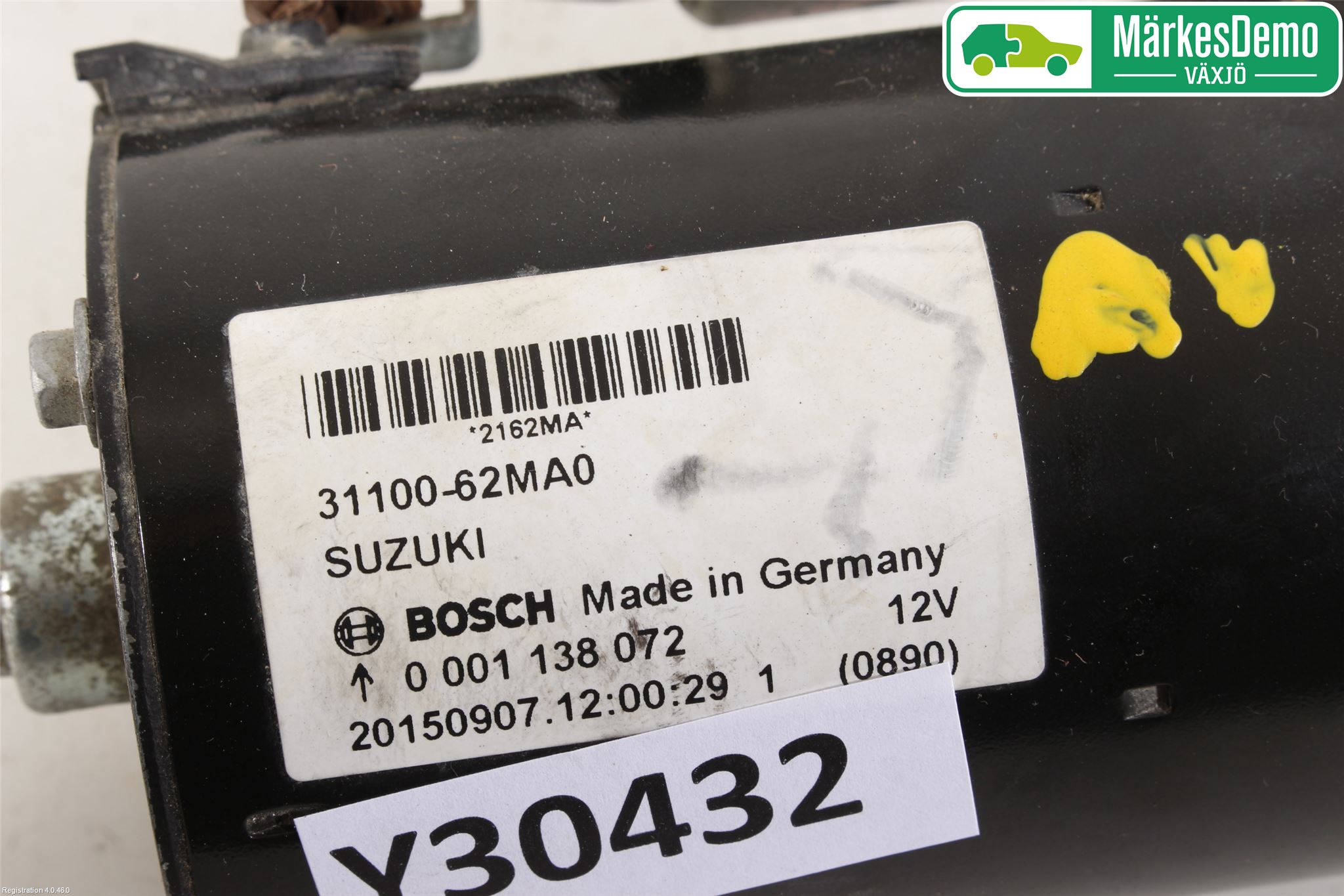 Suzuki SX4 S-CROSS 14-21 Startmotor Diesel