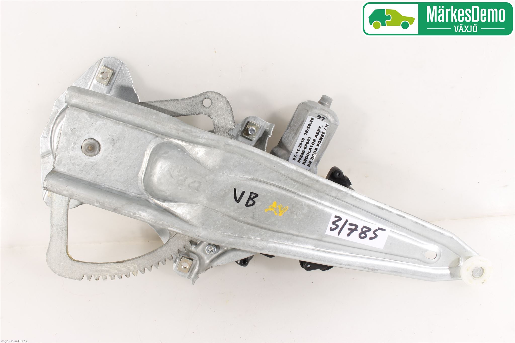 Toyota VERSO 09-18 Fönsterhiss El Kompl
