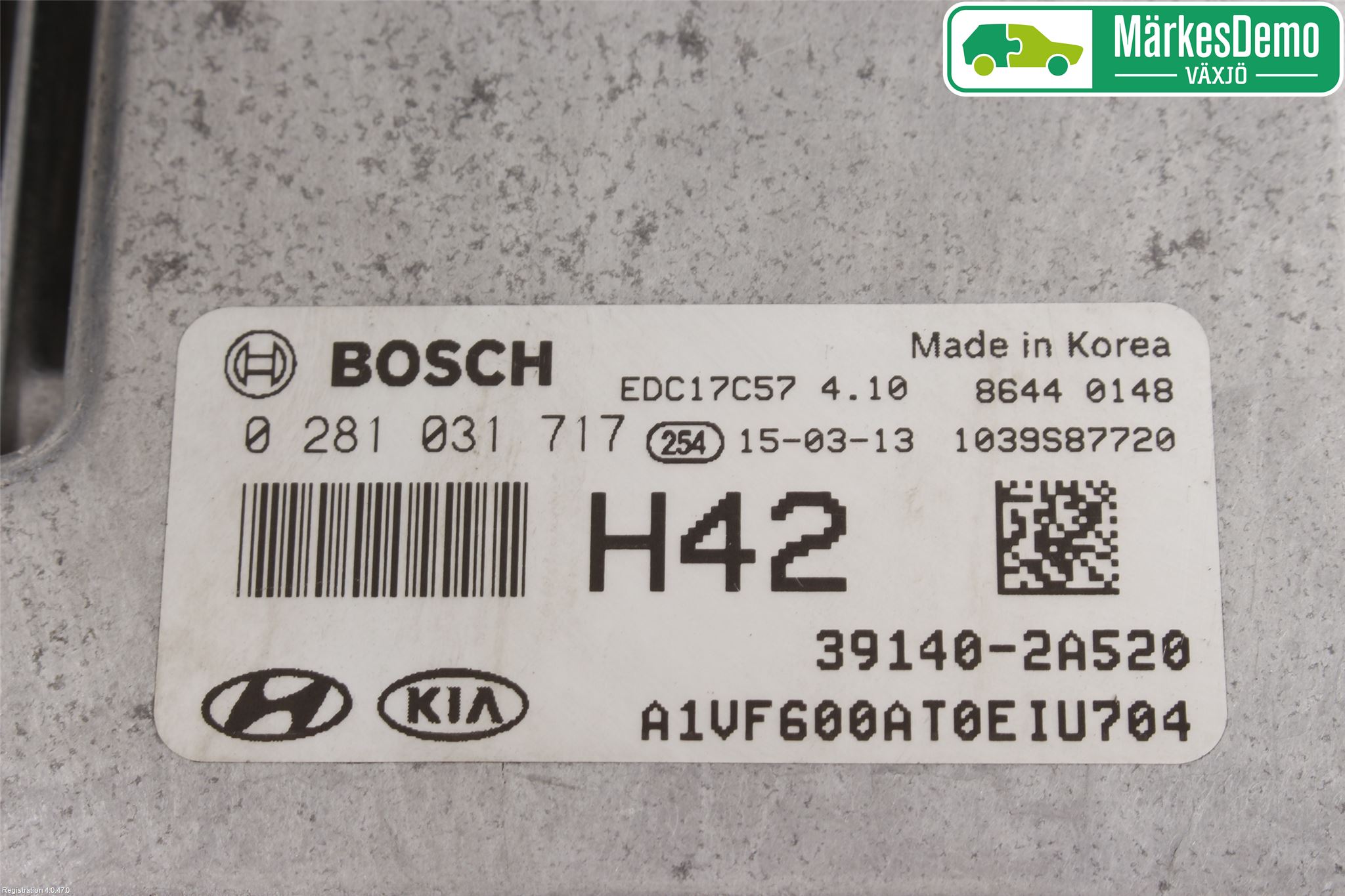 Hyundai i40 16-18 Styrenhet Insprut Bensin