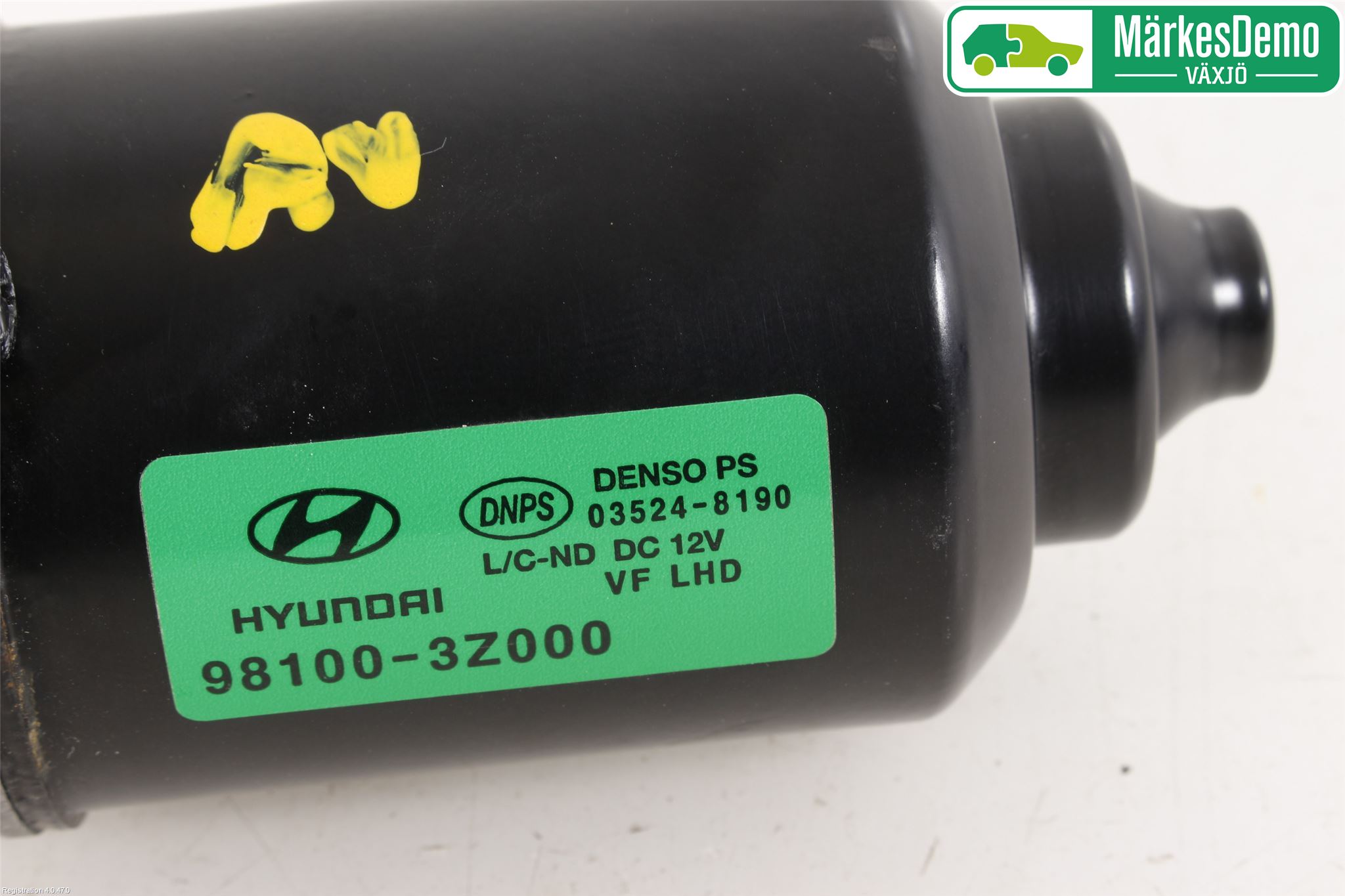 Hyundai i40 16-18 Torkarmotor Vindruta