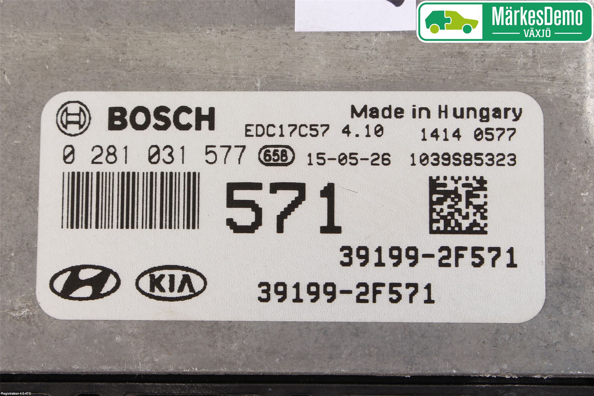 Hyundai TUCSON 05- Styrenhet Insprut Bensin