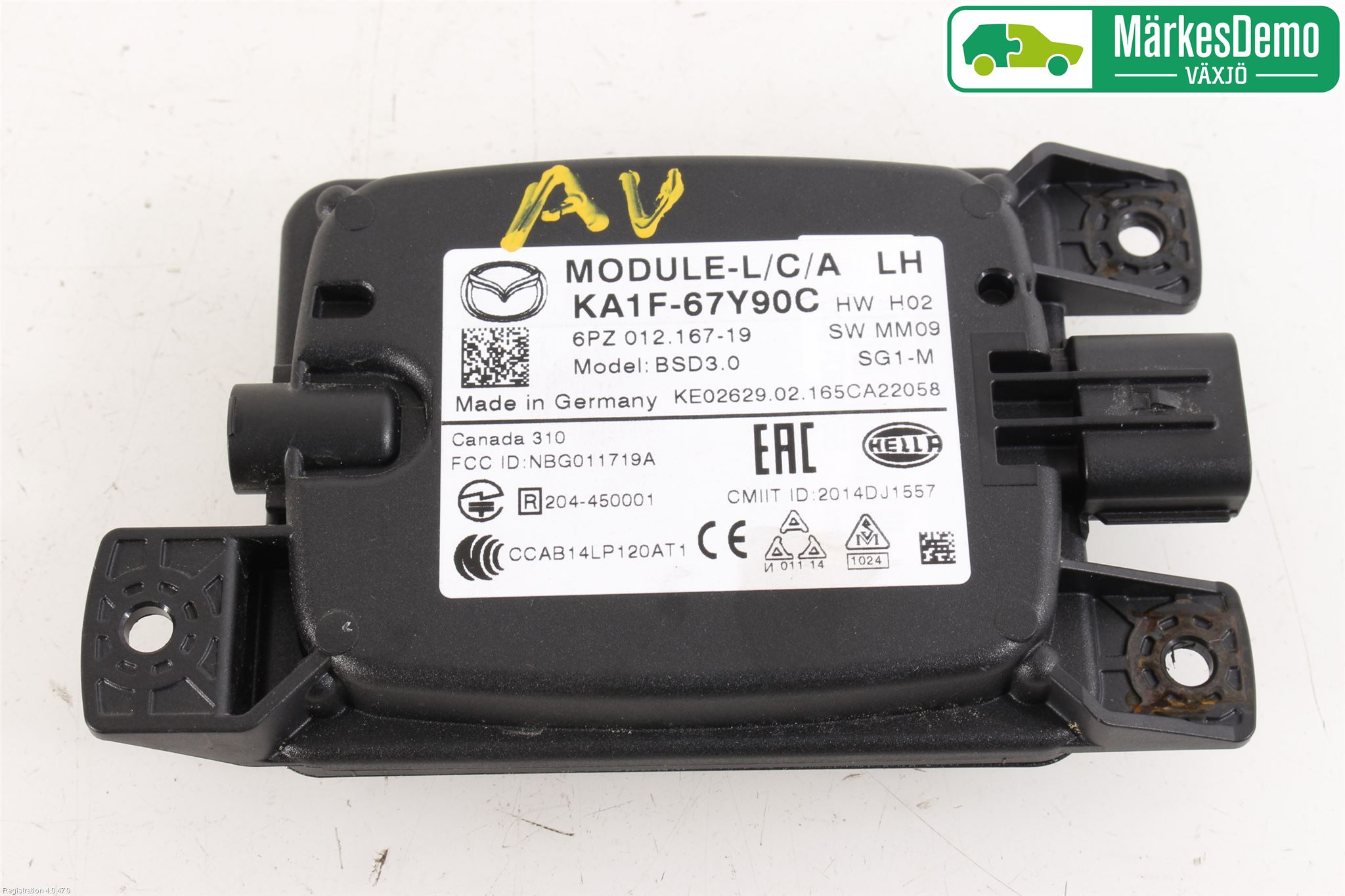 Mazda CX-5 12-17 Sensor Aktivt Kollisionsskydd