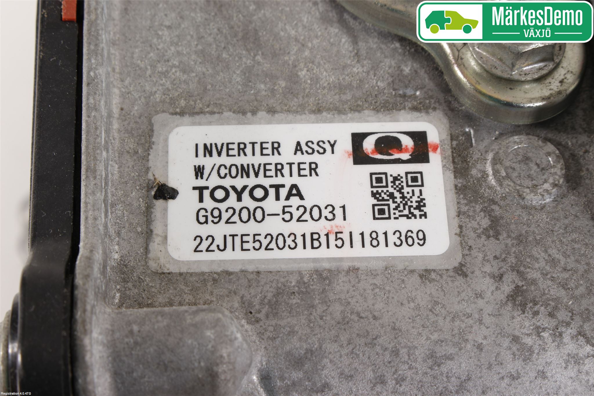 Toyota YARIS XP130 15-20 Hybridconverter