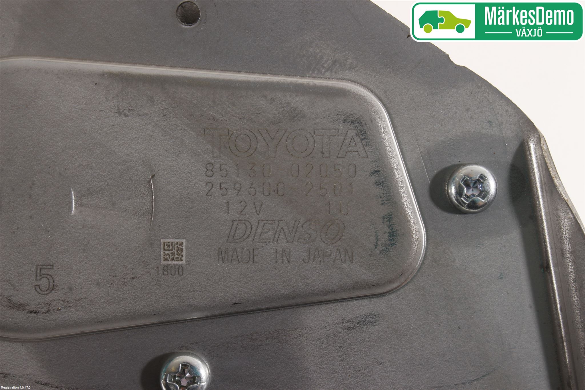 Toyota AURIS 13-19 Torkarmotor Baklucka